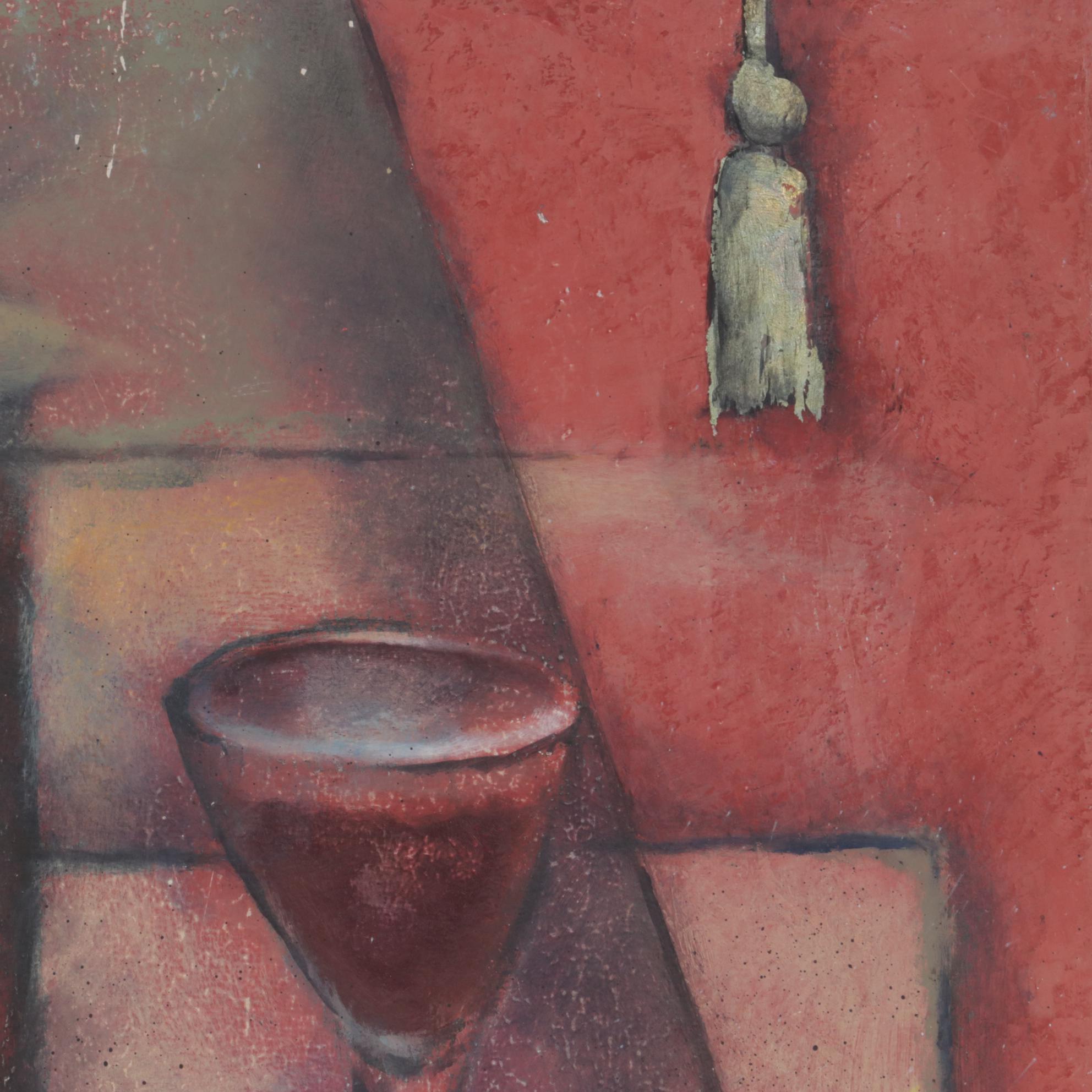 Jennifer Rempel Acrylic Painting "Alcoa Mural Sample," 2000