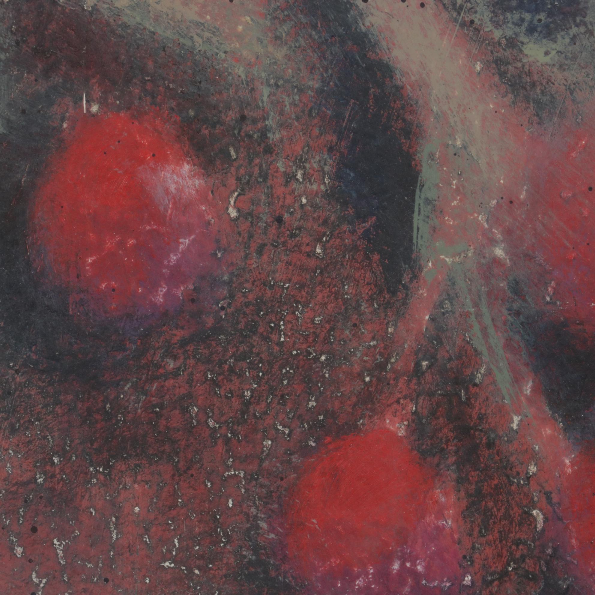 Jennifer Rempel Acrylic Painting "Alcoa Mural Sample," 2000