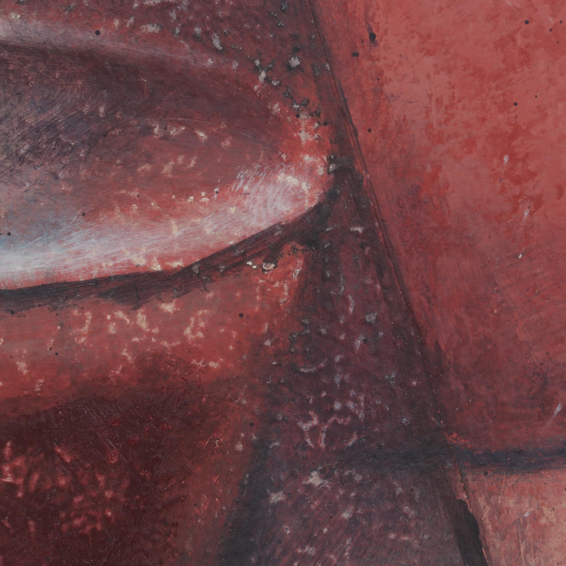 Jennifer Rempel Acrylic Painting "Alcoa Mural Sample," 2000