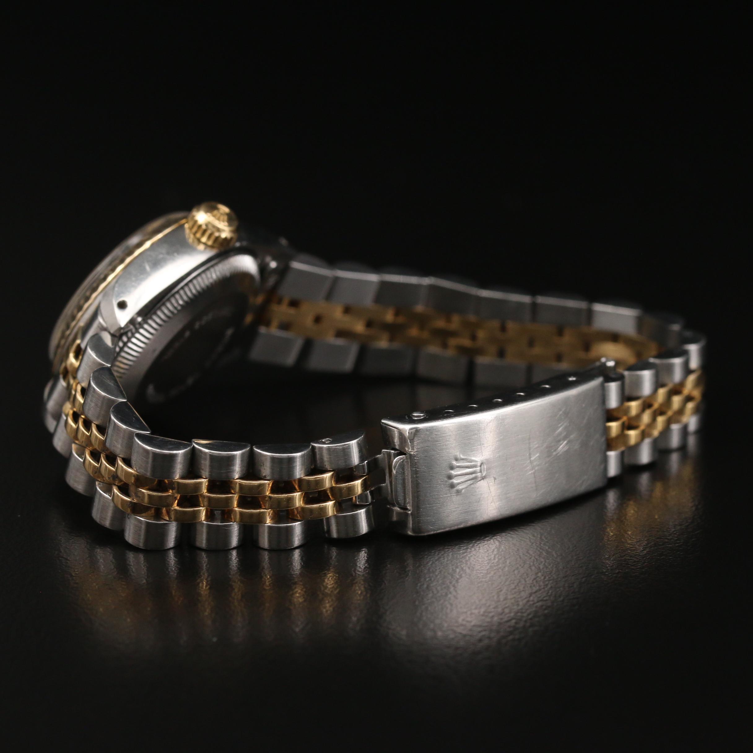 1983 Rolex Oyster Perpetual Date 18K and Stainless Steel Automatic Watch