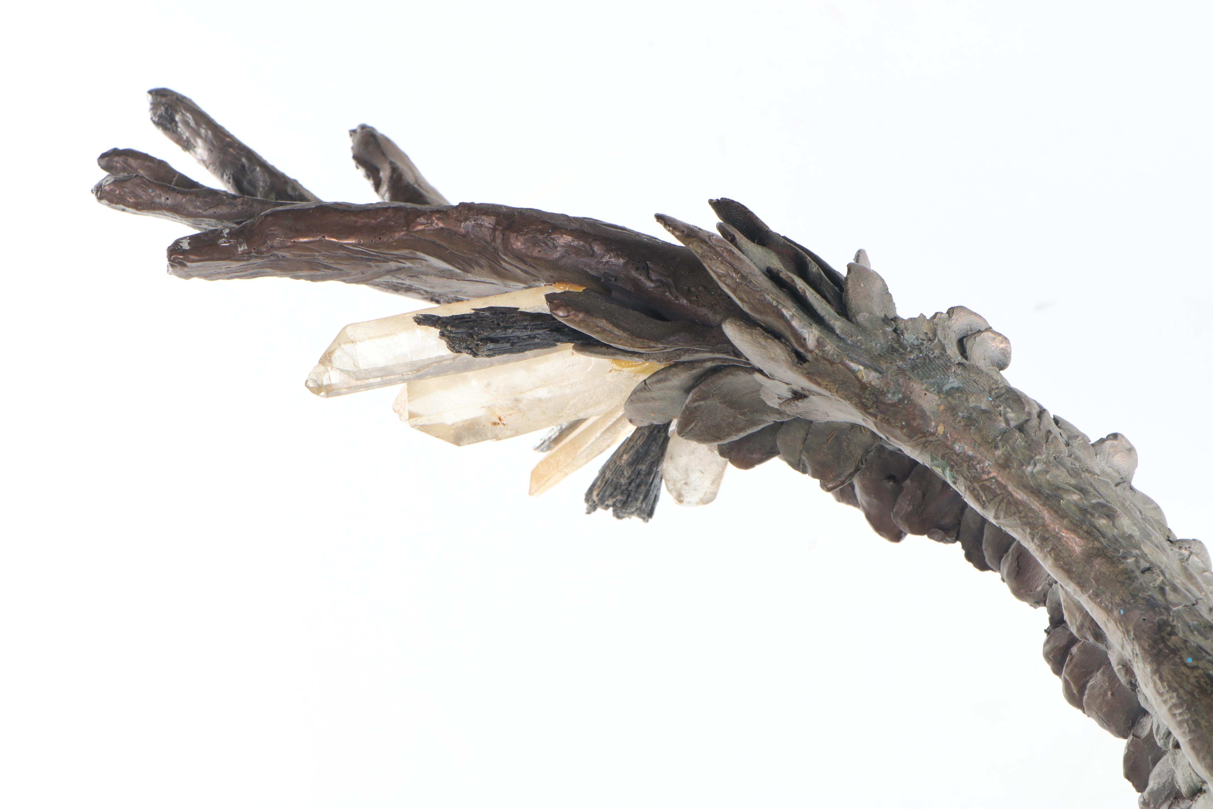 D. José Luis de Casasola Bronze Sculpture "Flying Eagle," Late 20th/21st Century