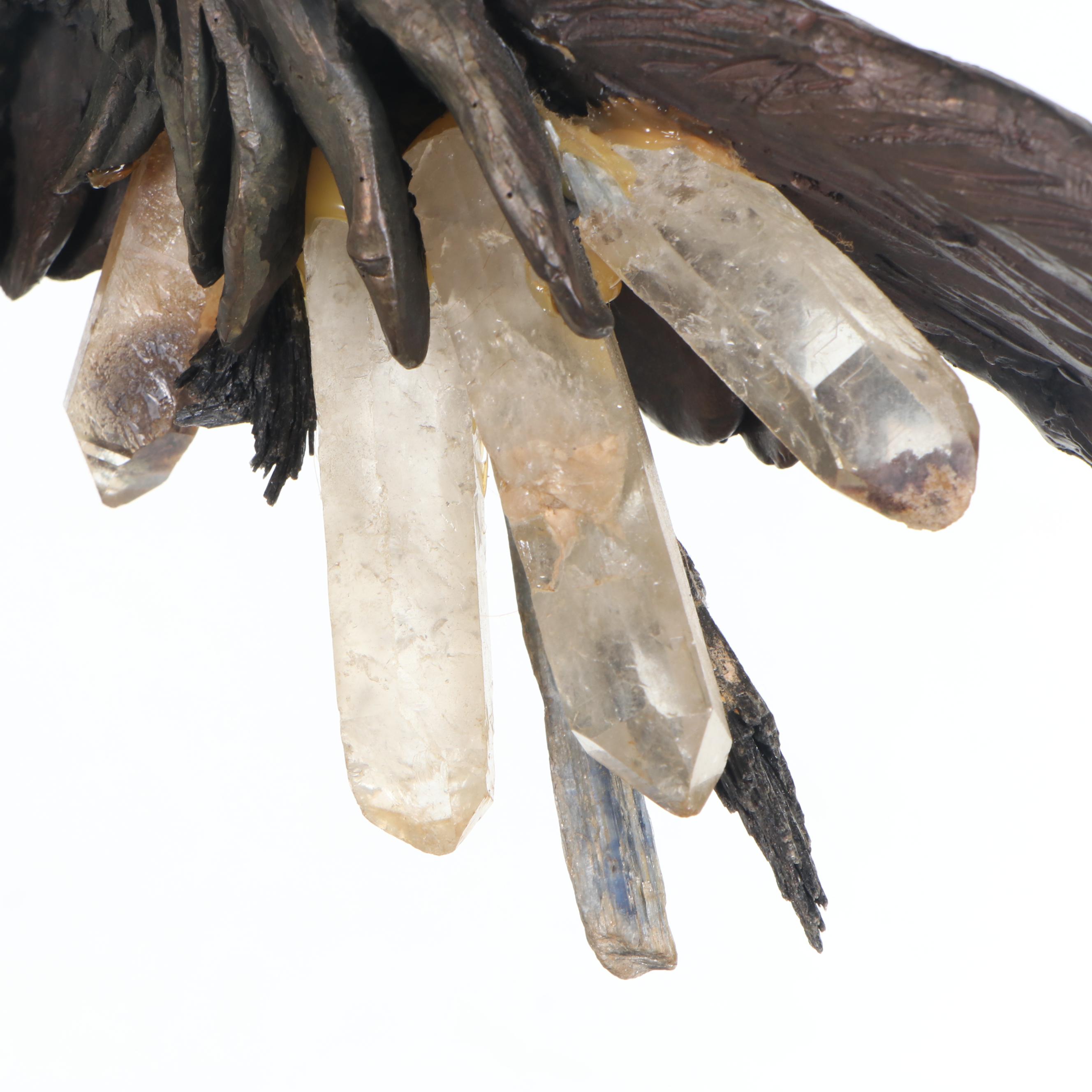 D. José Luis de Casasola Bronze Sculpture "Flying Eagle," Late 20th/21st Century