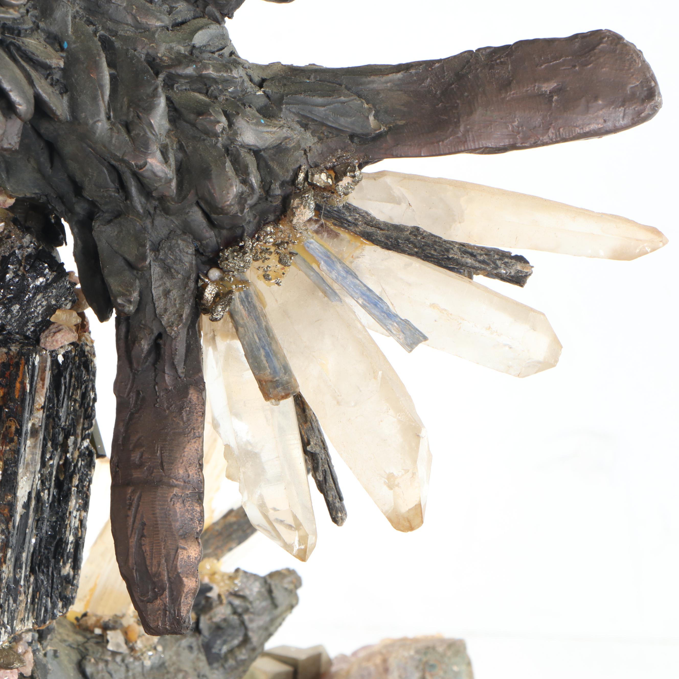 D. José Luis de Casasola Bronze Sculpture "Flying Eagle," Late 20th/21st Century