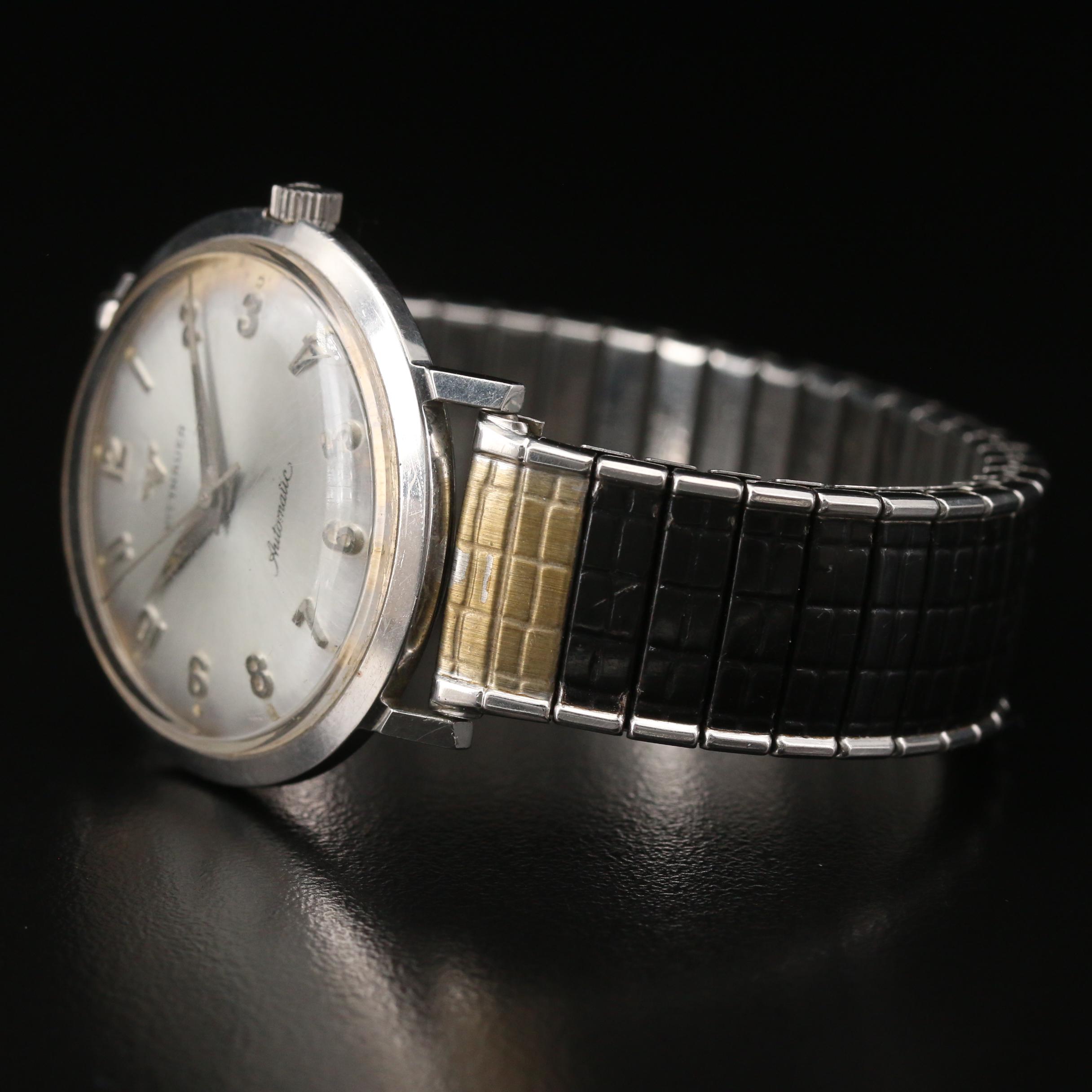 Vintage Wittnauer Stainless Steel Automatic Watch