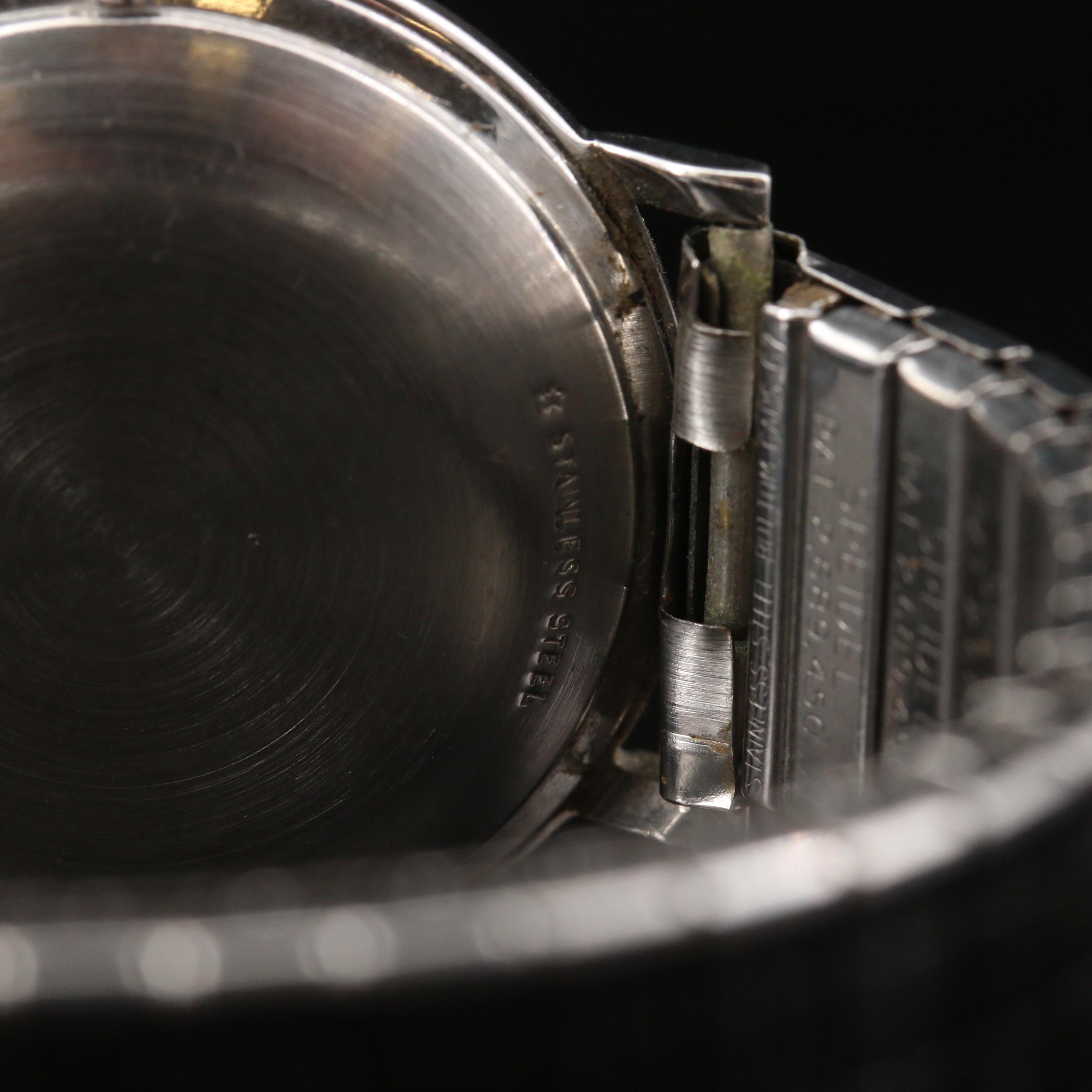 Vintage Wittnauer Stainless Steel Automatic Watch