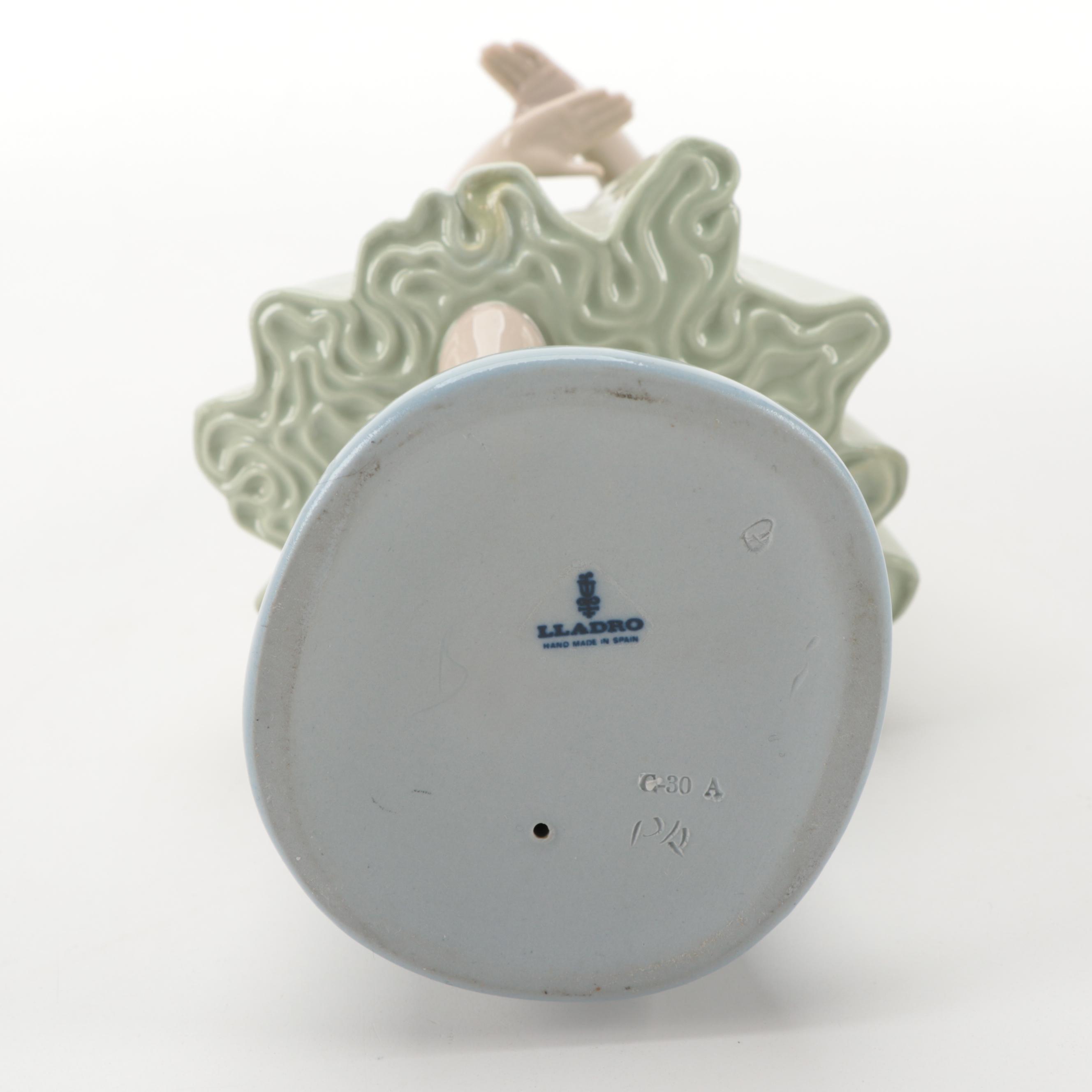 Lladró "Ballet Girl" with Other Nao by Lladró Porcelain Figurines