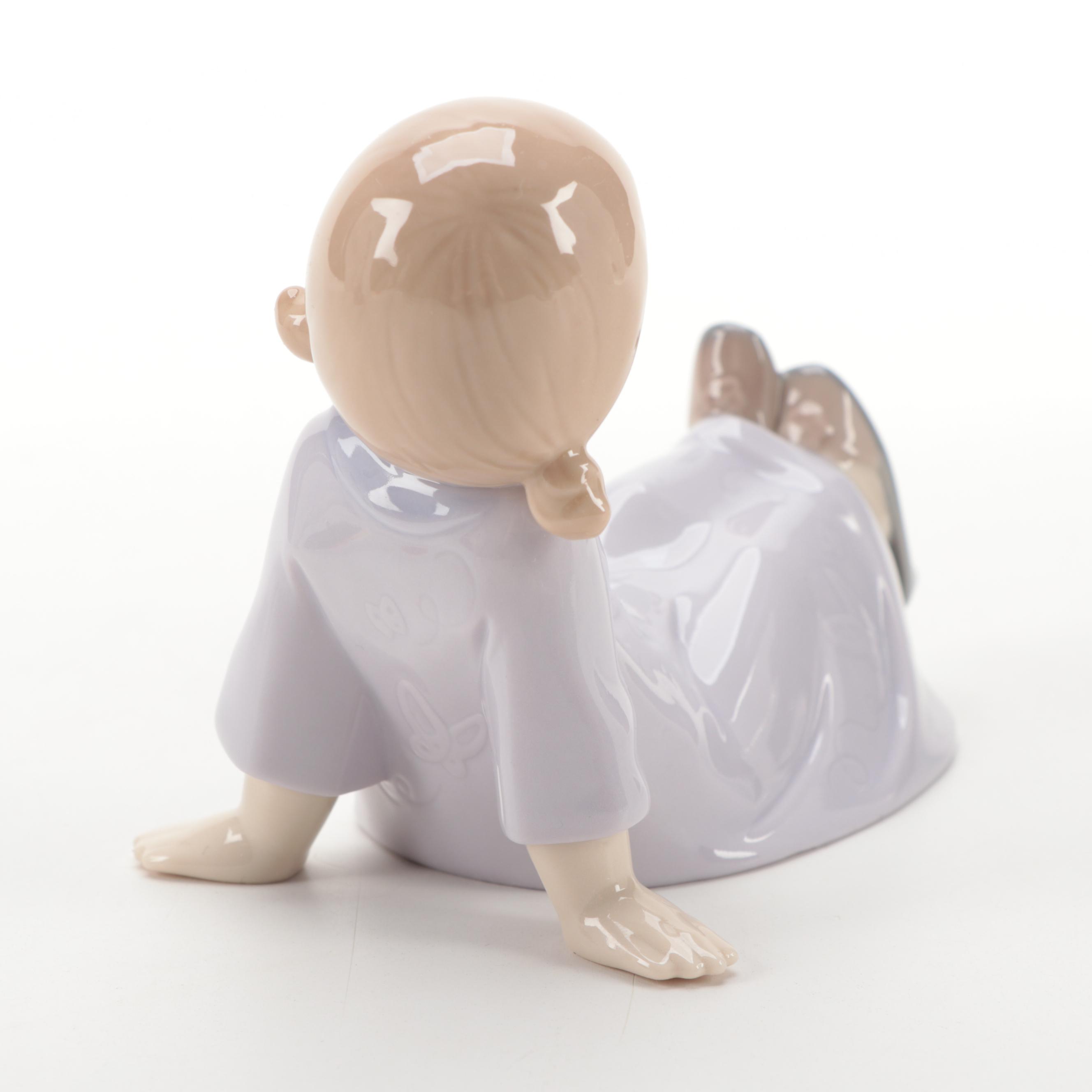 Lladró "Ballet Girl" with Other Nao by Lladró Porcelain Figurines