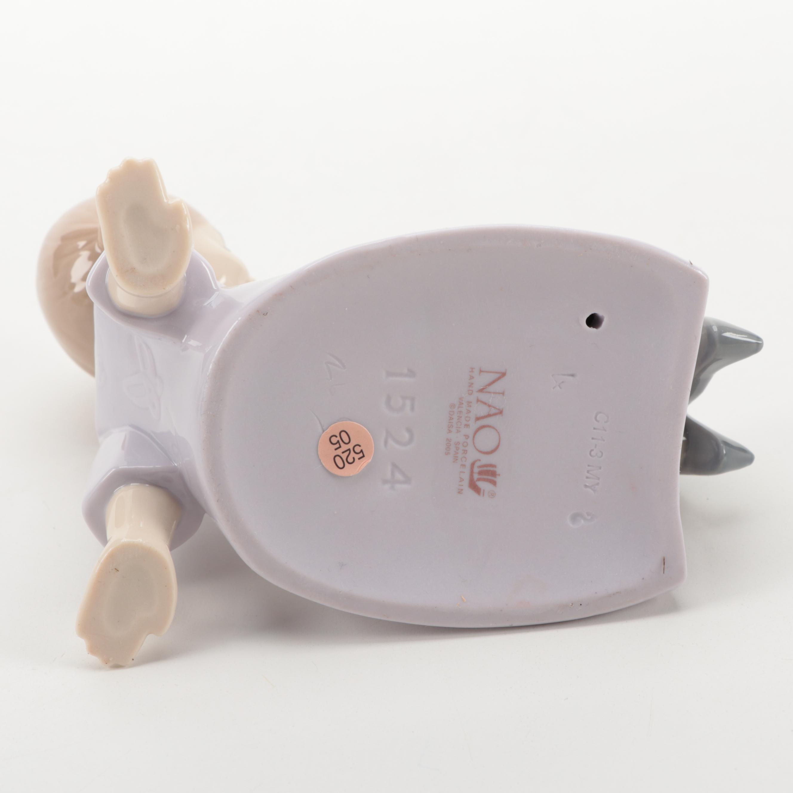 Lladró "Ballet Girl" with Other Nao by Lladró Porcelain Figurines