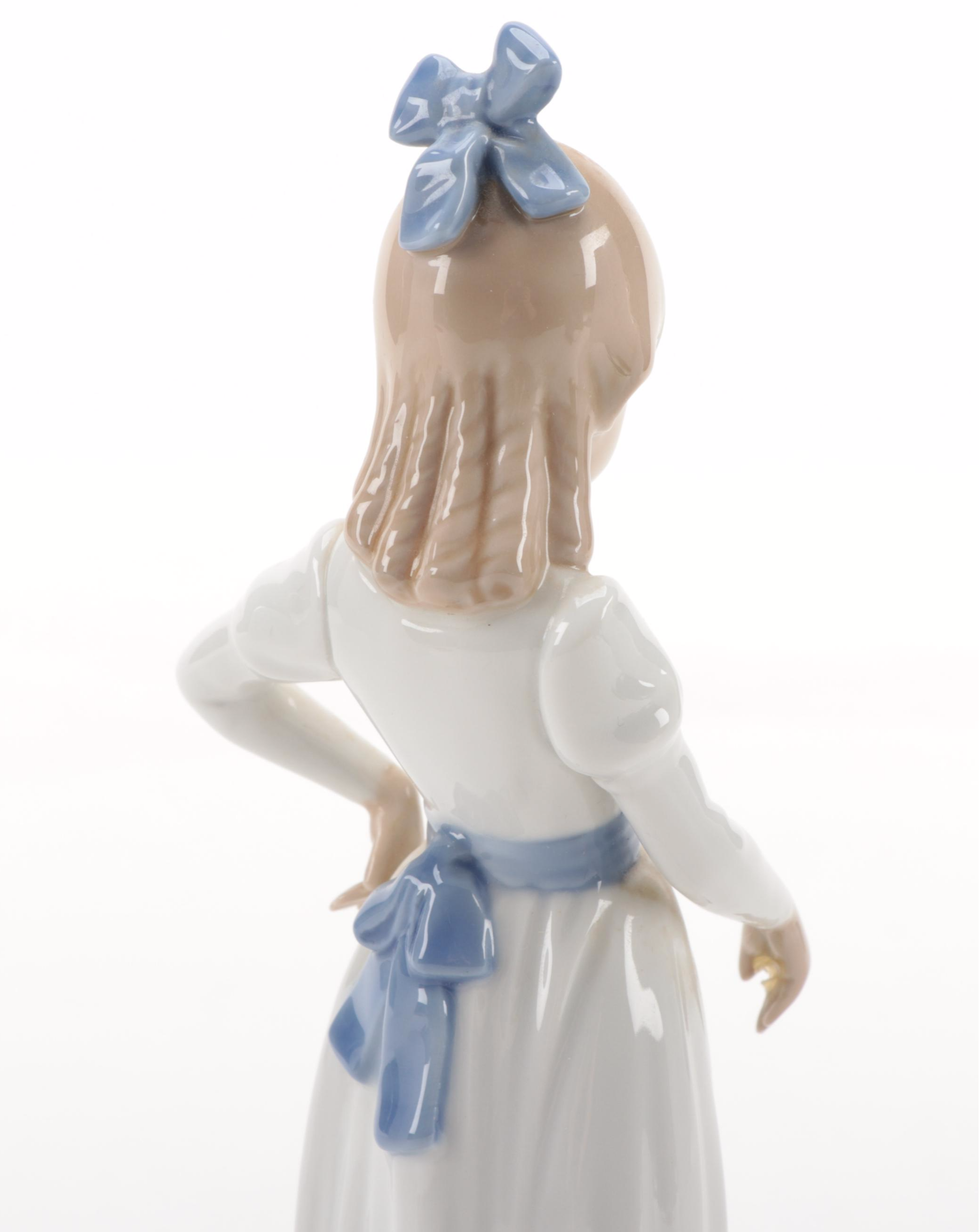 Lladró "Ballet Girl" with Other Nao by Lladró Porcelain Figurines