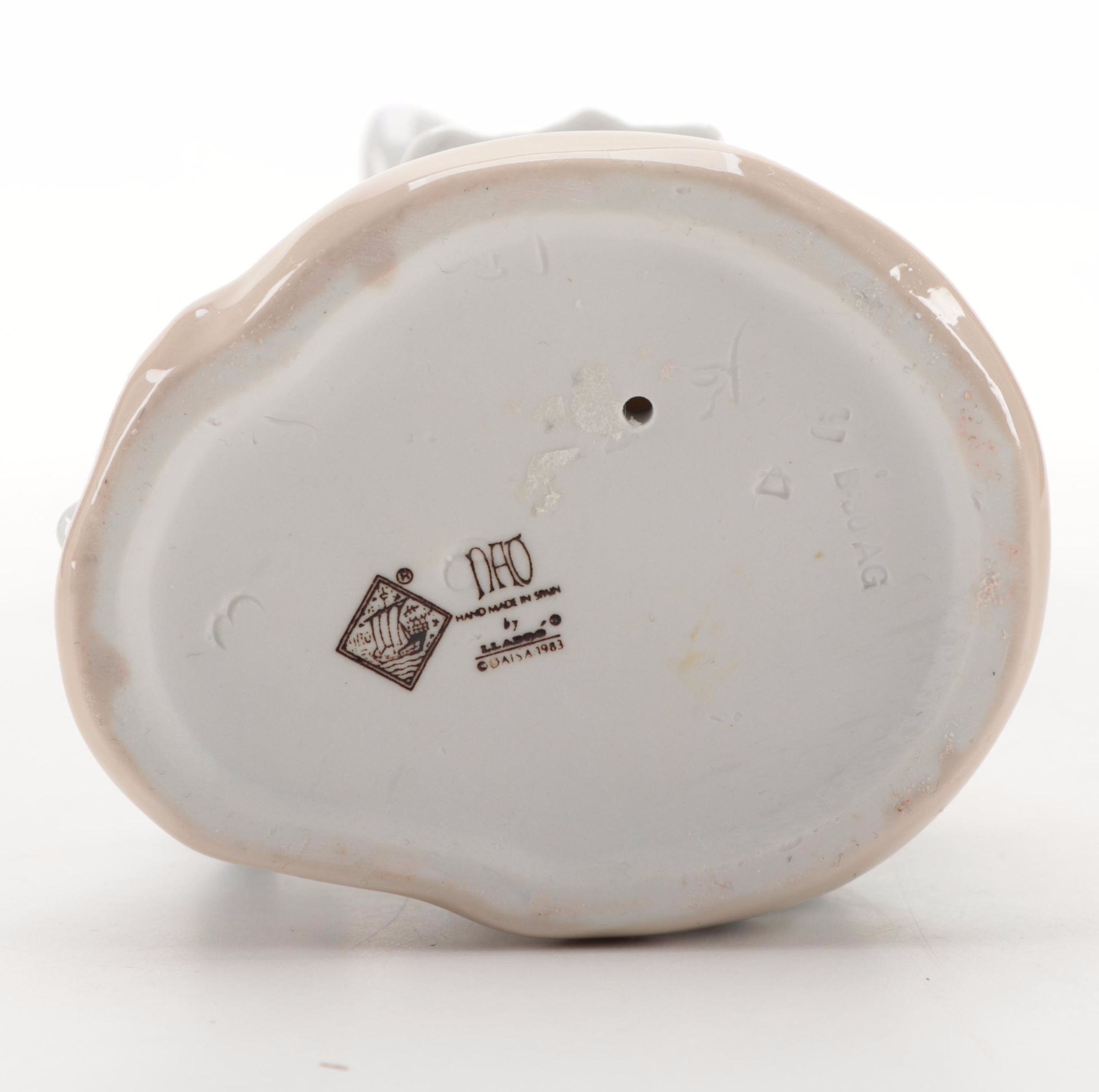 Lladró "Ballet Girl" with Other Nao by Lladró Porcelain Figurines