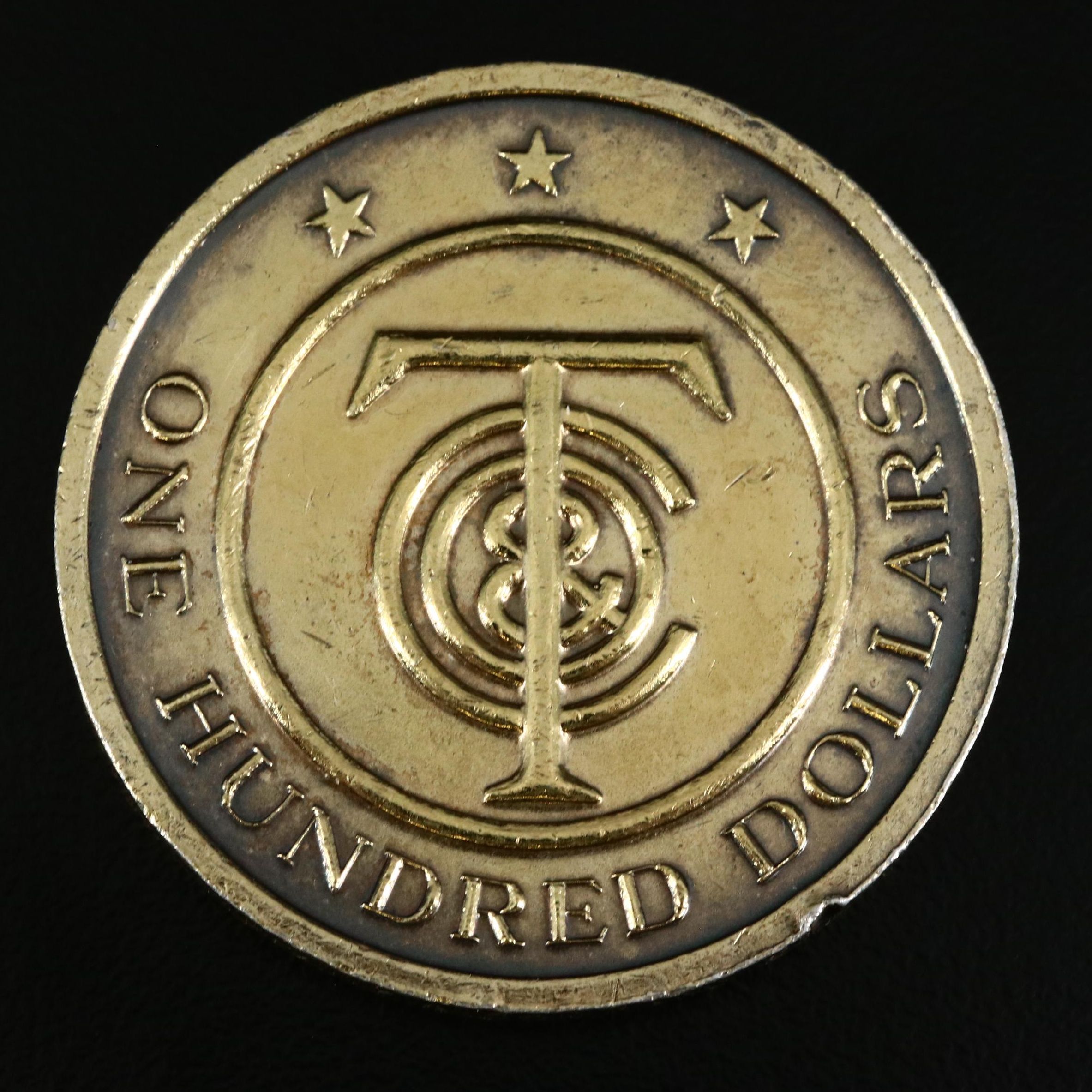 Sterling Silver Tiffany & Co. $100 Coin, 1884
