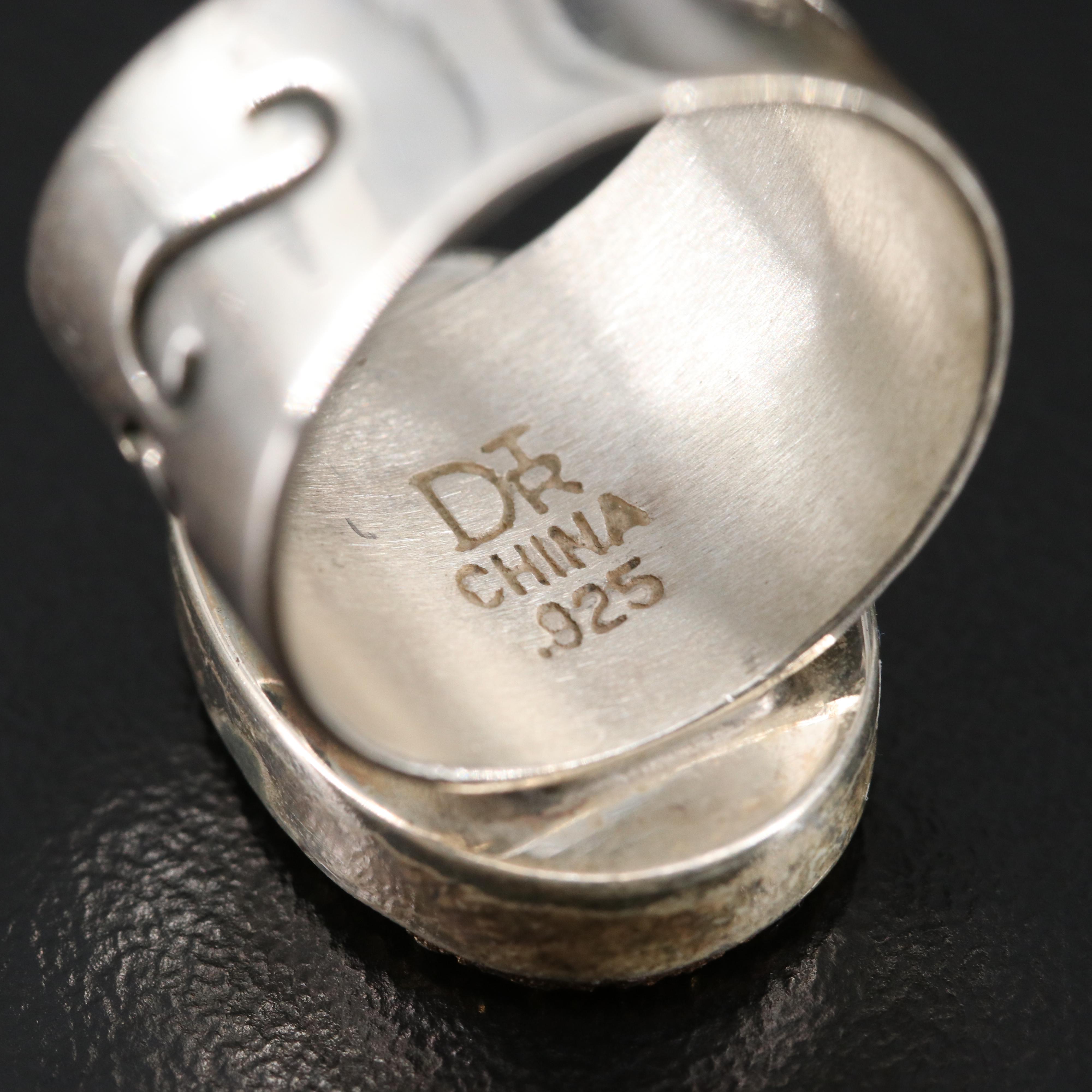 Sterling Rings Featuring Michael Dawkins and Desert Rose Trading