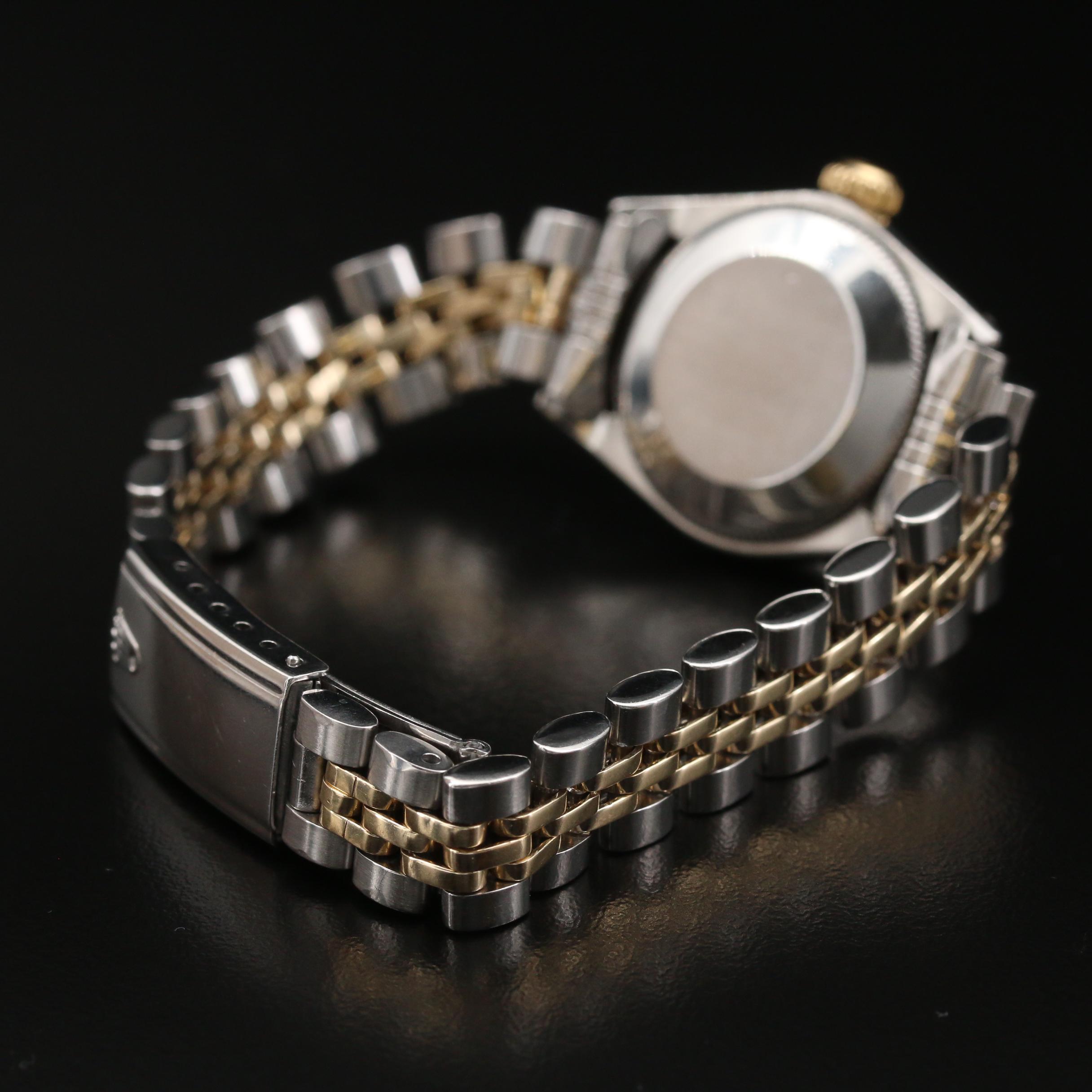 1968 Rolex Oyster Perpetual 14K Gold and Stainless Steel Automatic Watch