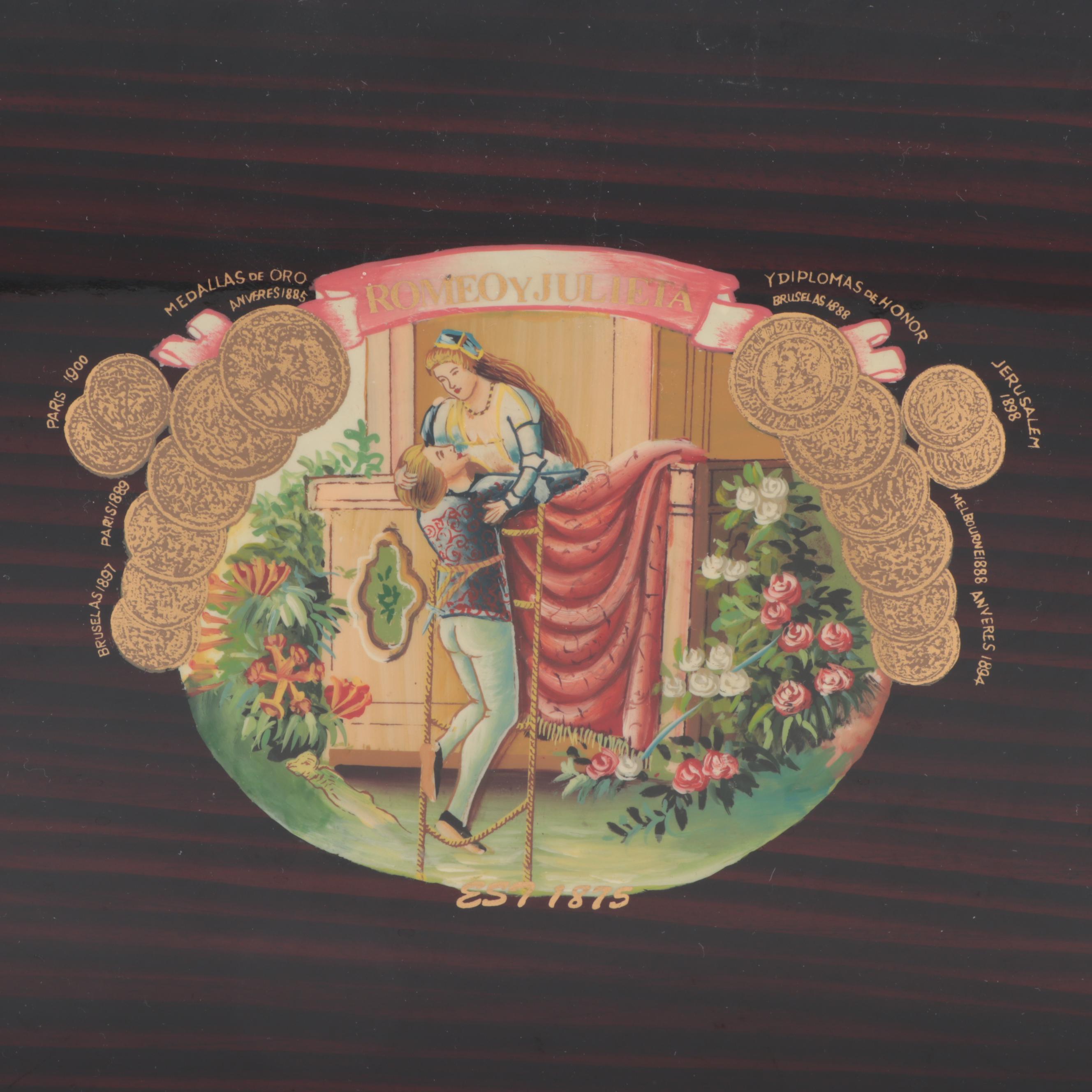 Medallas de Oro Habana "Romeo Y Julieta" 125th Anniversary Cigar Box