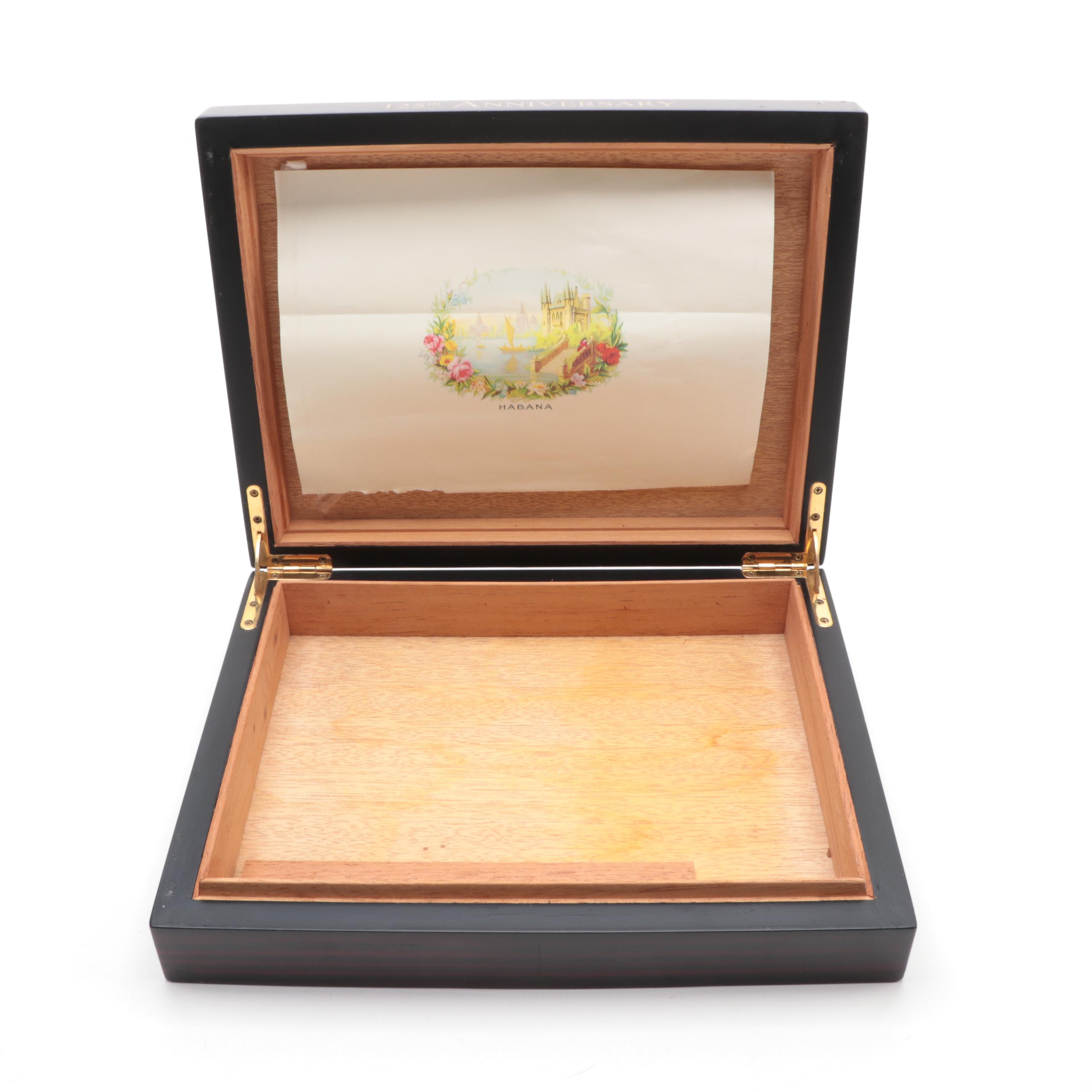 Medallas de Oro Habana "Romeo Y Julieta" 125th Anniversary Cigar Box
