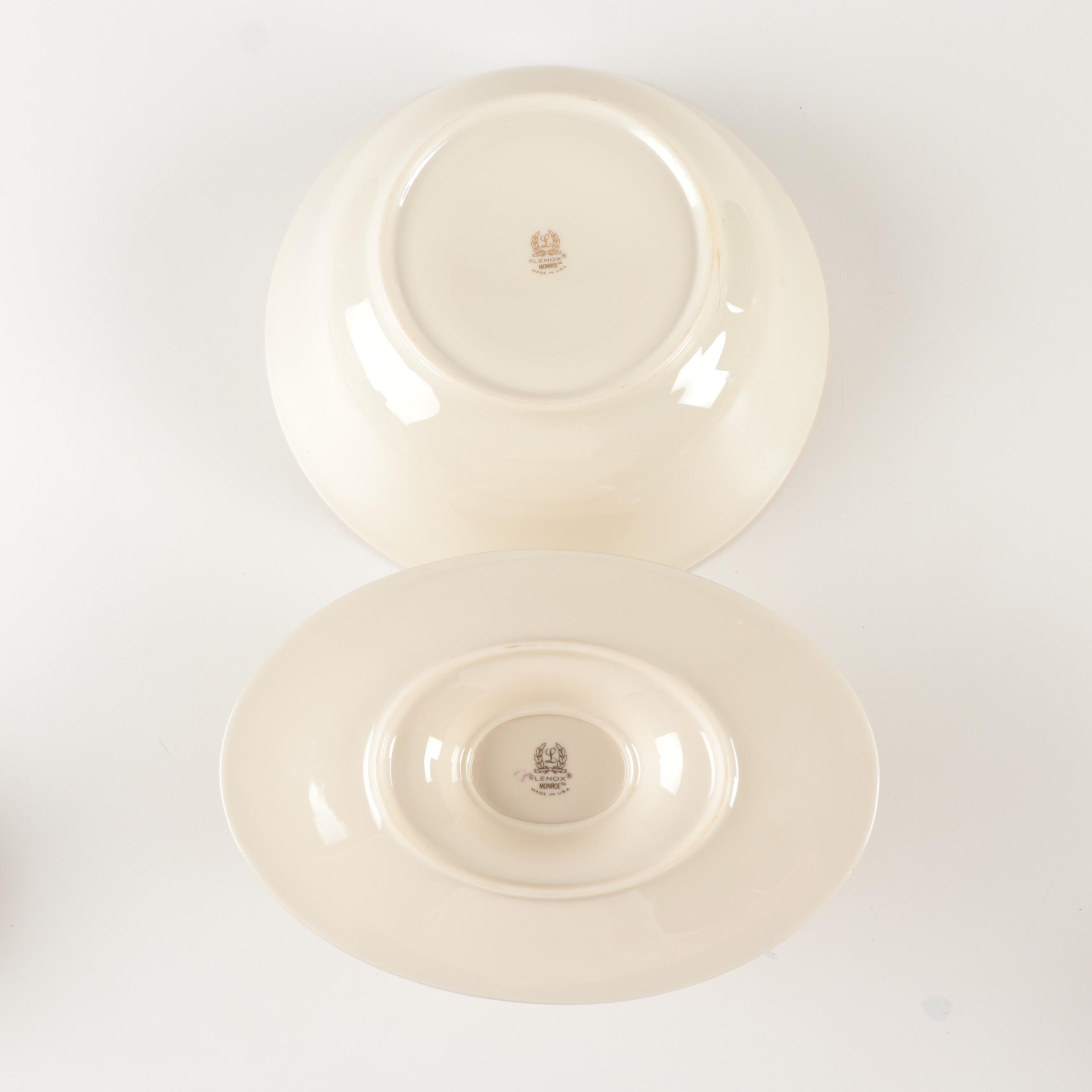 Lenox Presidential Collection "Monroe" Porcelain Dinnerware, 1983–2003