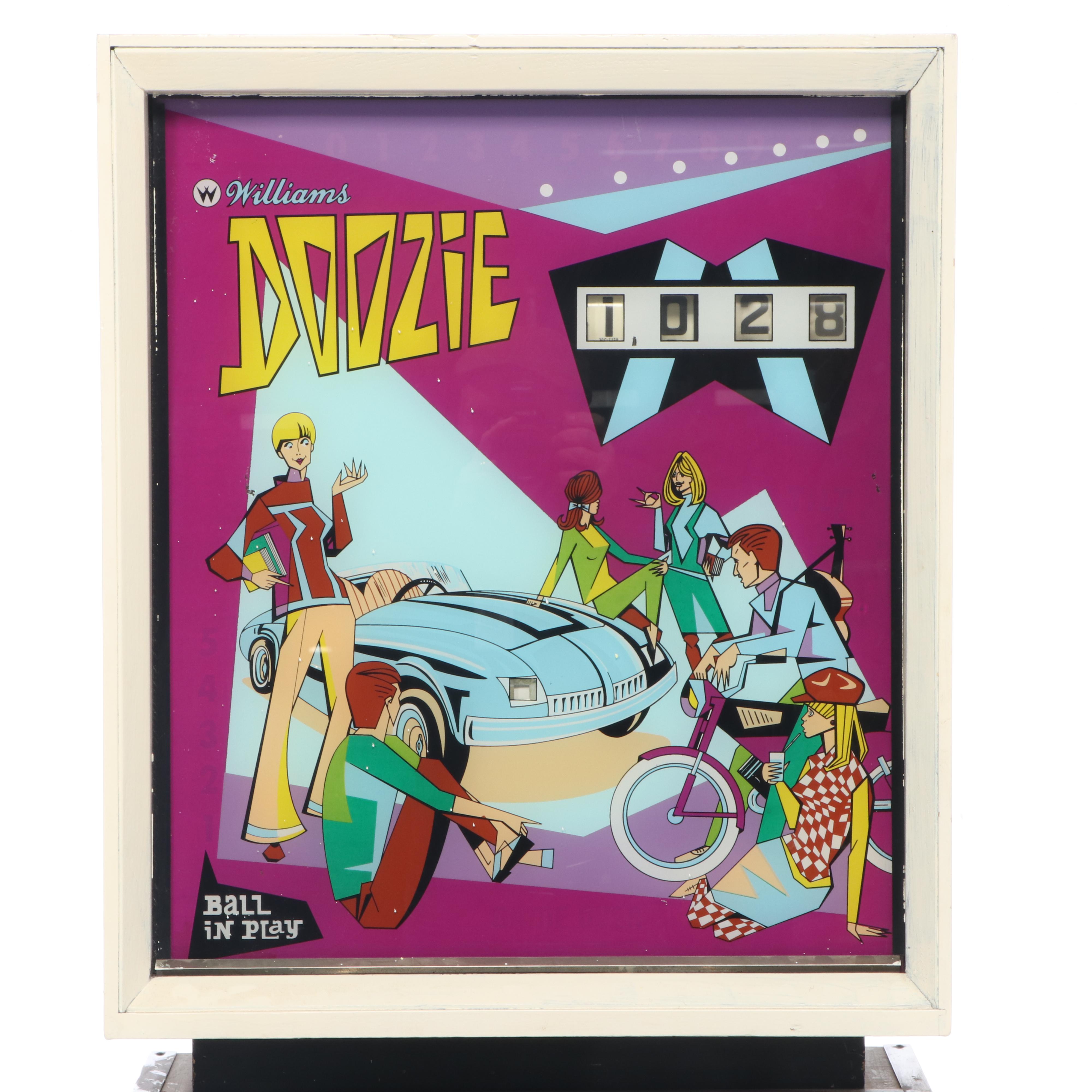 Williams "Doozie" Pinball Machine, 1968