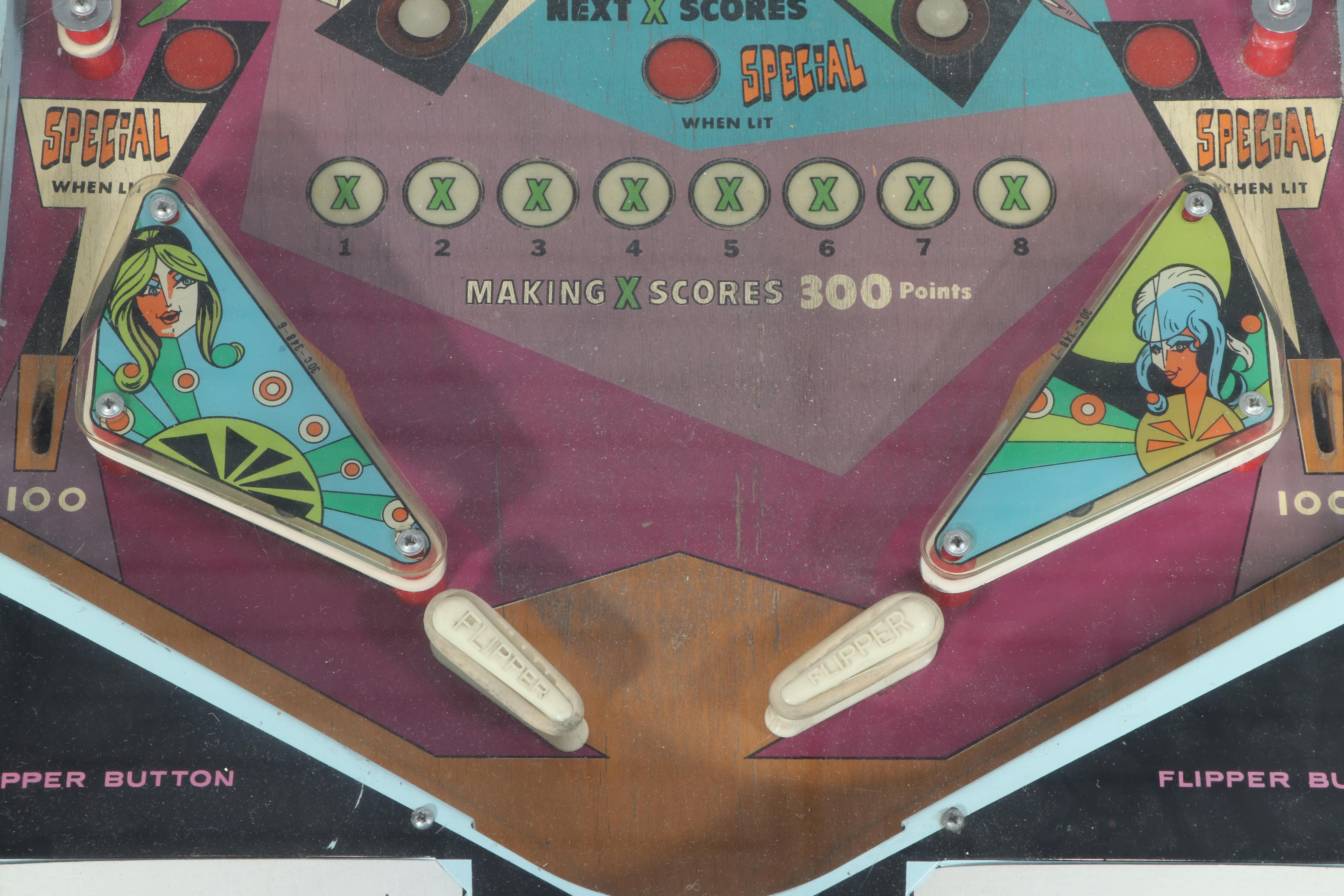 Williams "Doozie" Pinball Machine, 1968