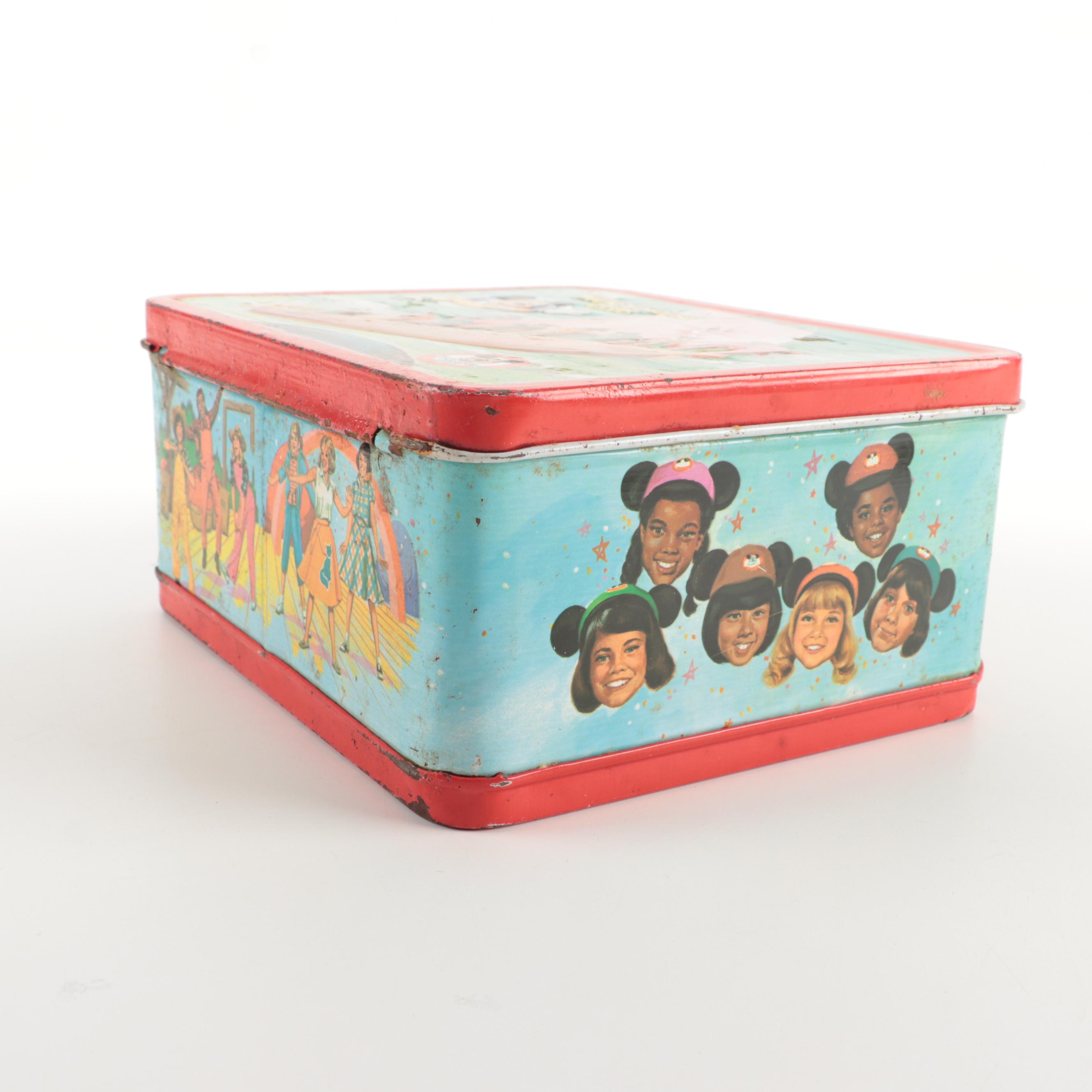Mickey Mouse Club Lunchbox, Vintage