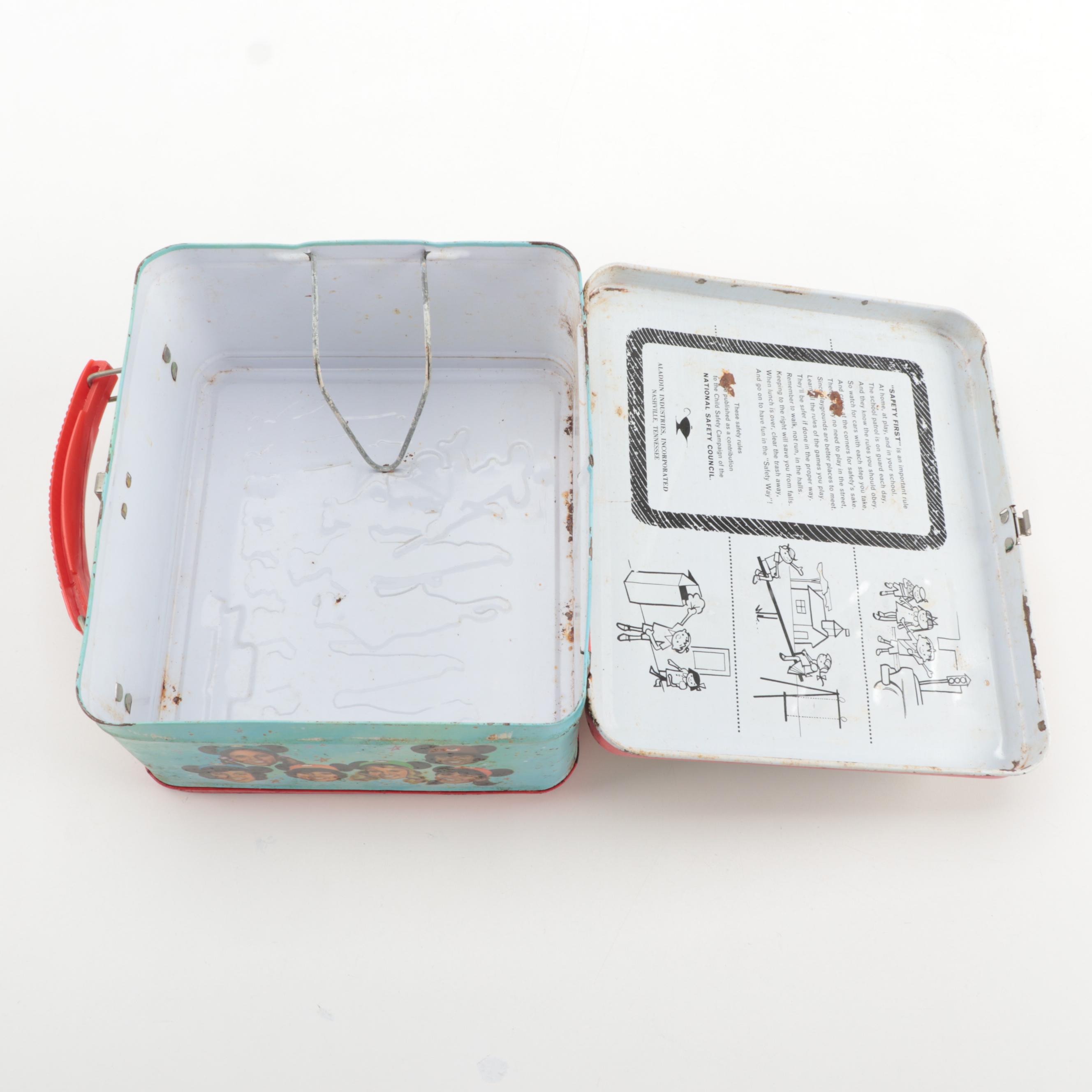 Mickey Mouse Club Lunchbox, Vintage