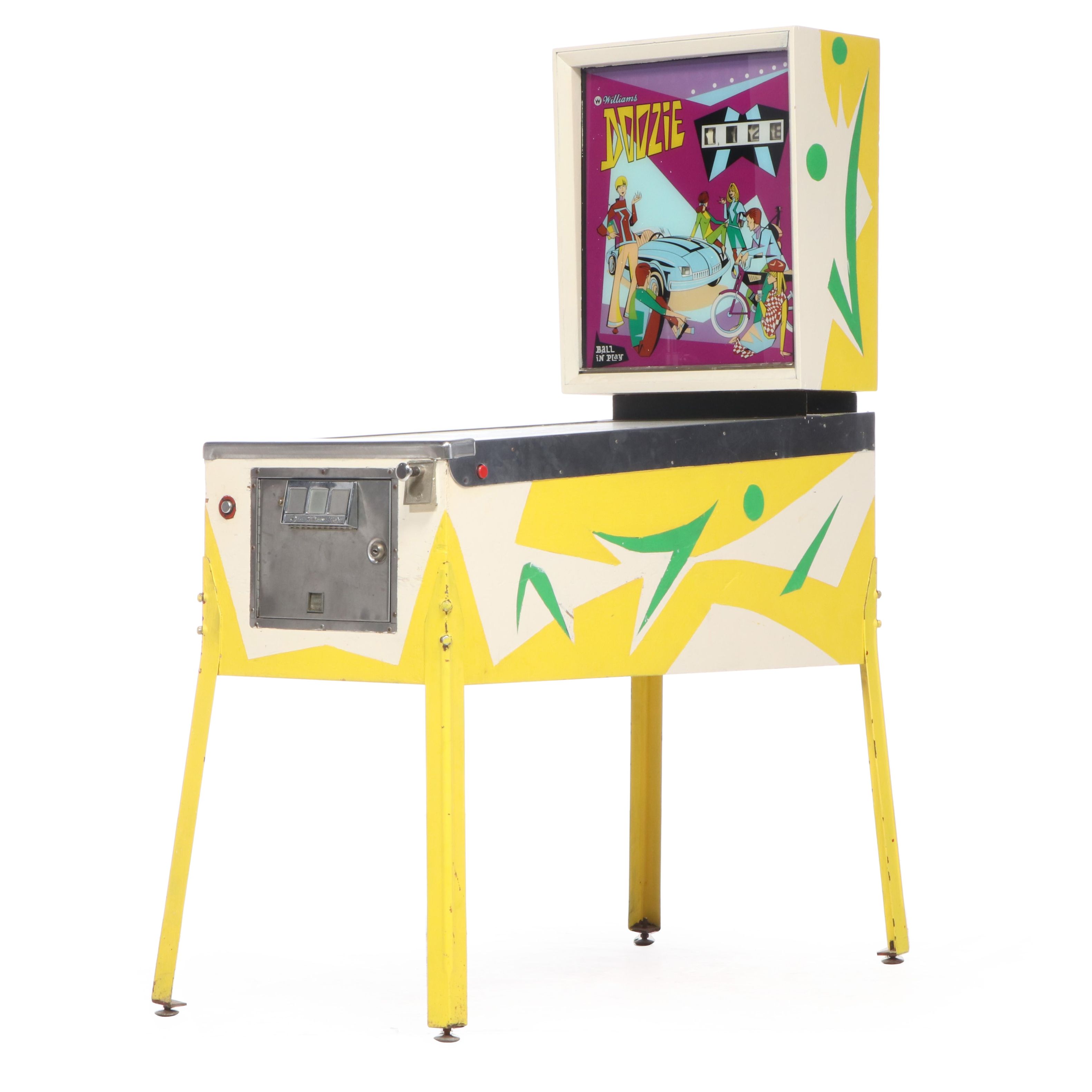 Williams "Doozie" Pinball Machine, 1968