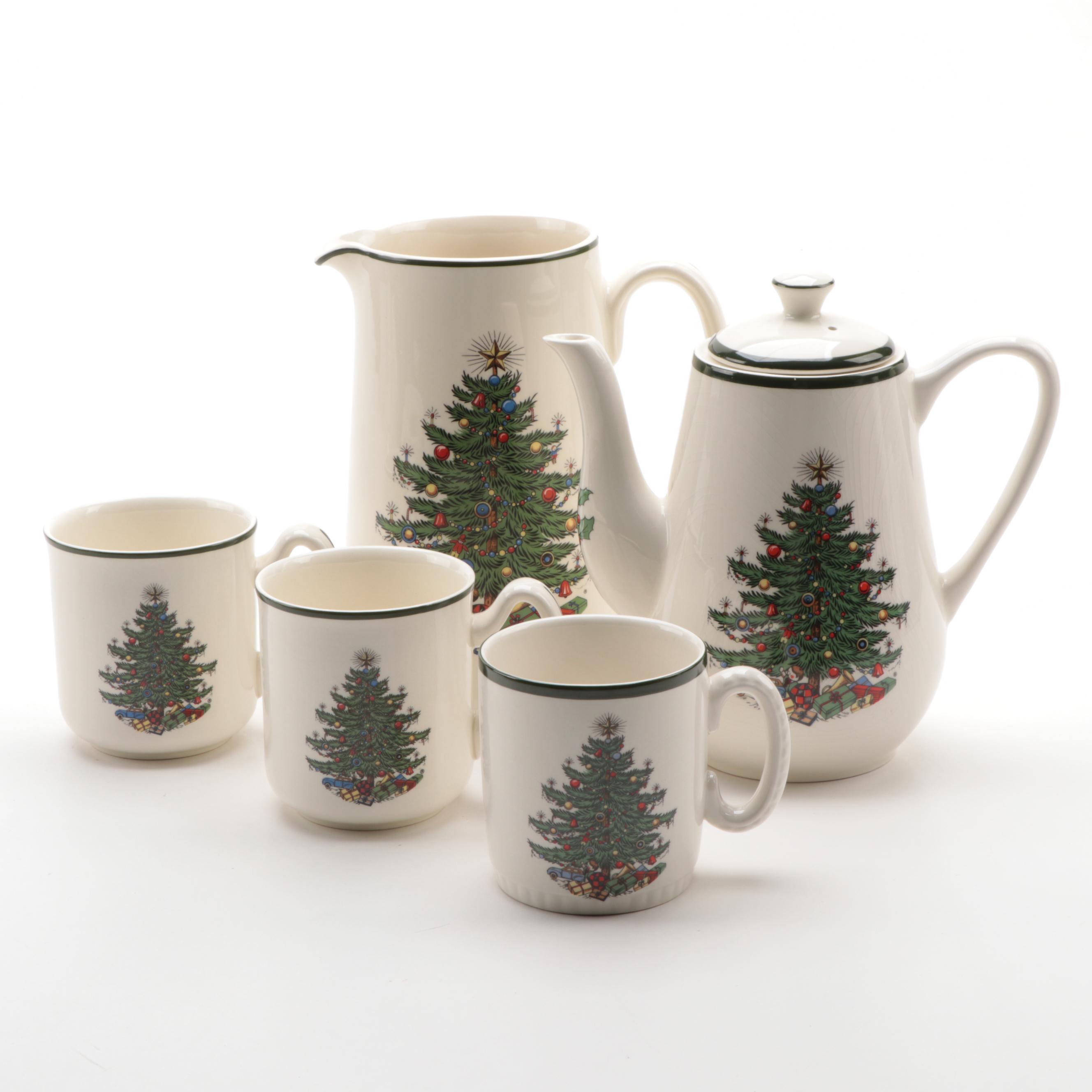 Cuthbertson "Christmas Tree" Ceramic Dinnerware, 1985–2001