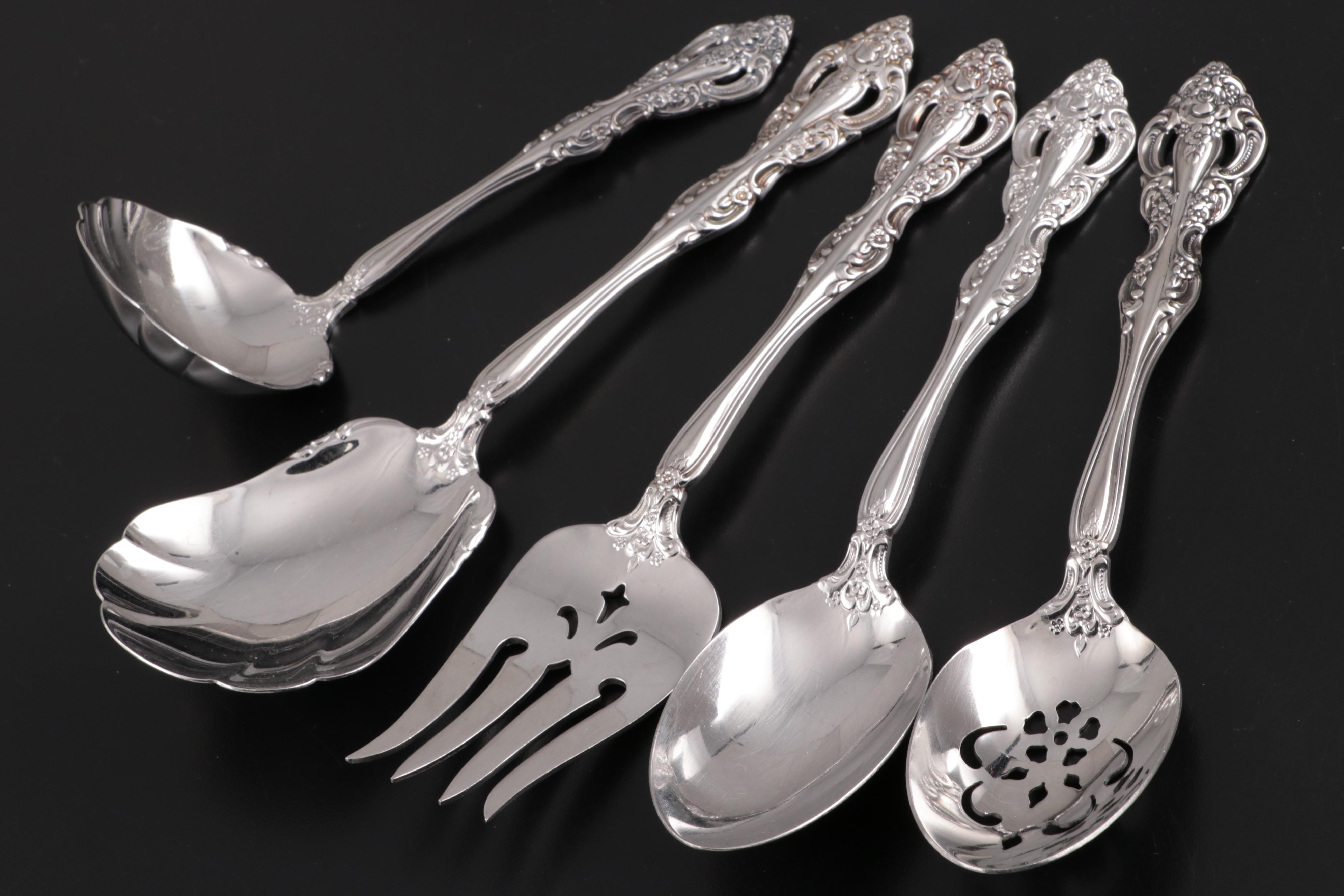 Oneida "Michelangelo" Stainless Flatware with Twelve Place Settings