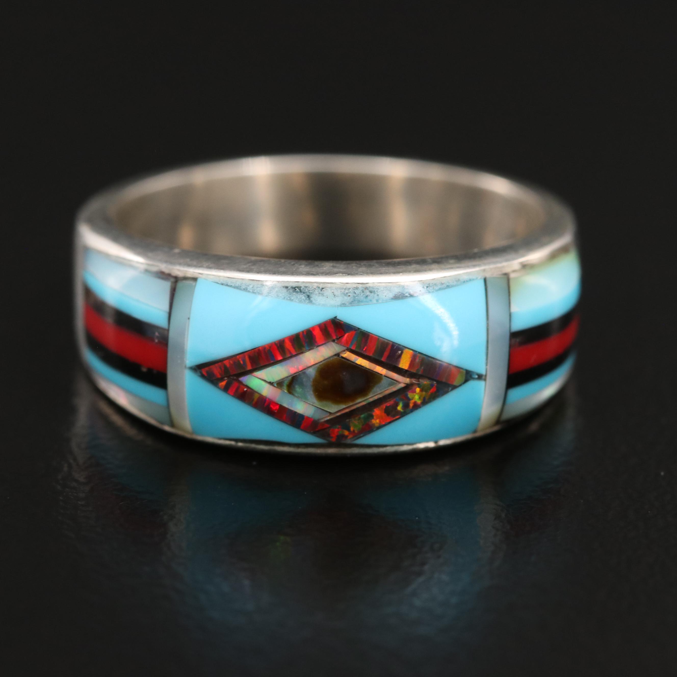 David Freeland Jr. "Métis" Sterling Inlay Band