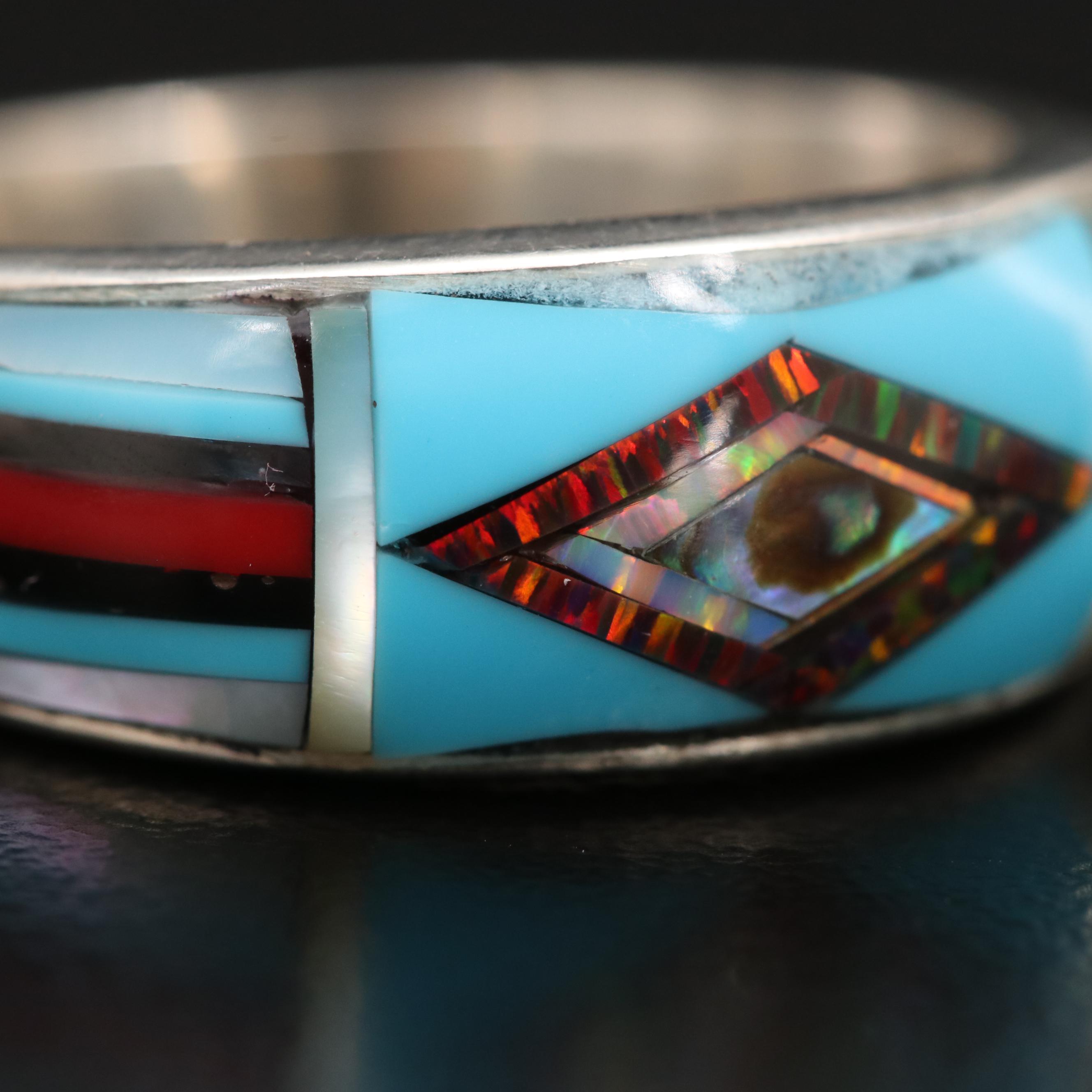 David Freeland Jr. "Métis" Sterling Inlay Band