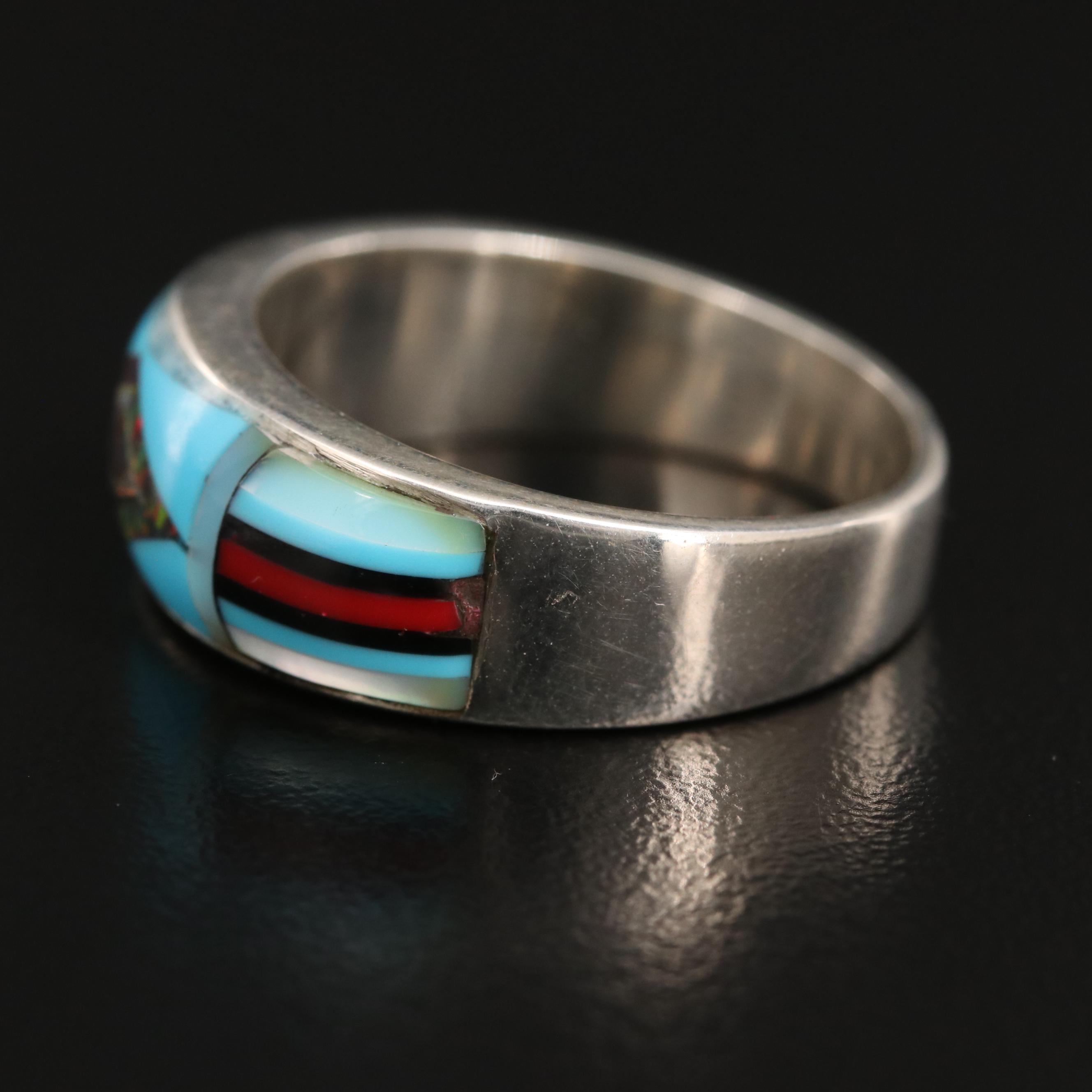David Freeland Jr. "Métis" Sterling Inlay Band