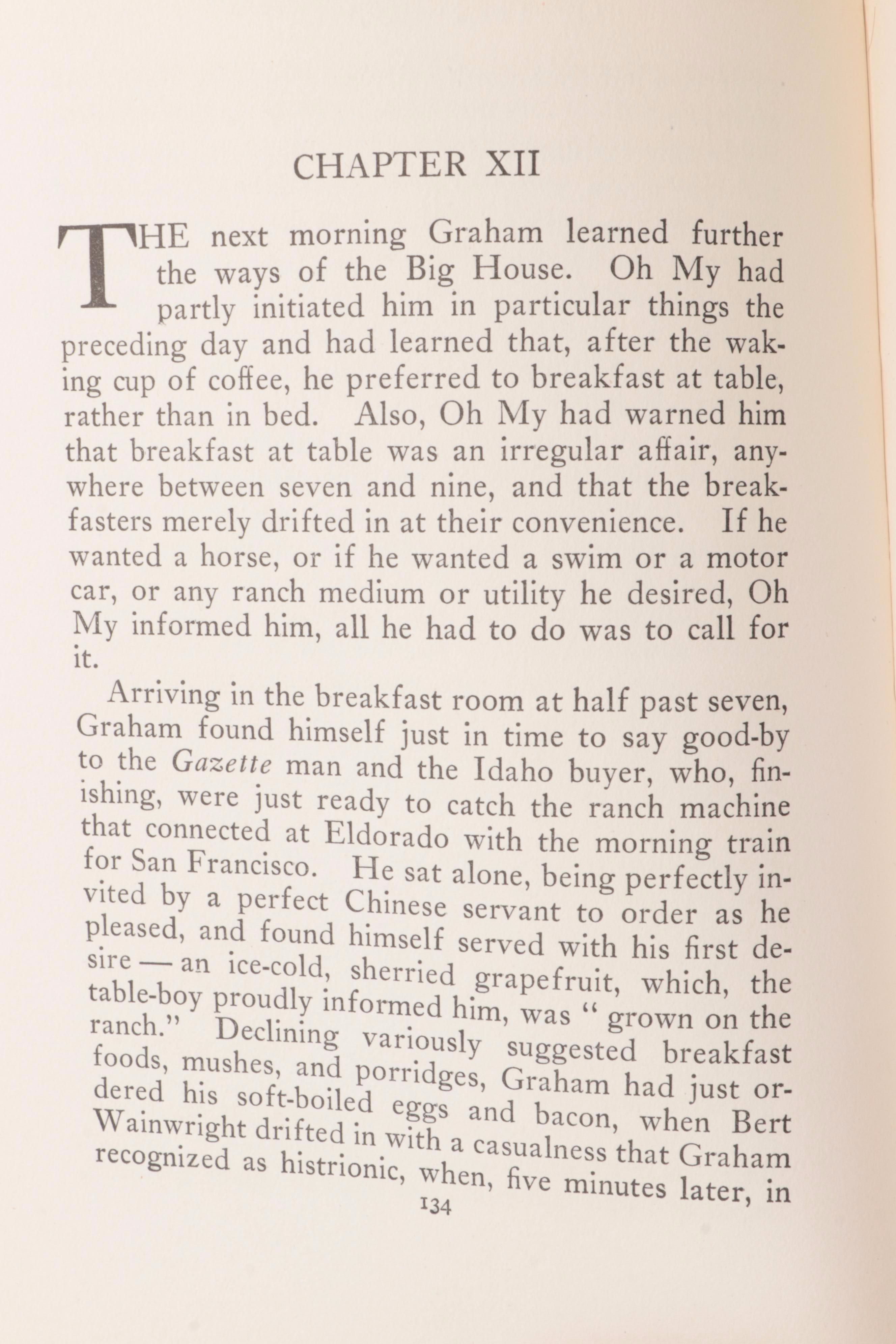 First Edition "A Son of the Sun" and "Little Lady of the Big House" by J. London
