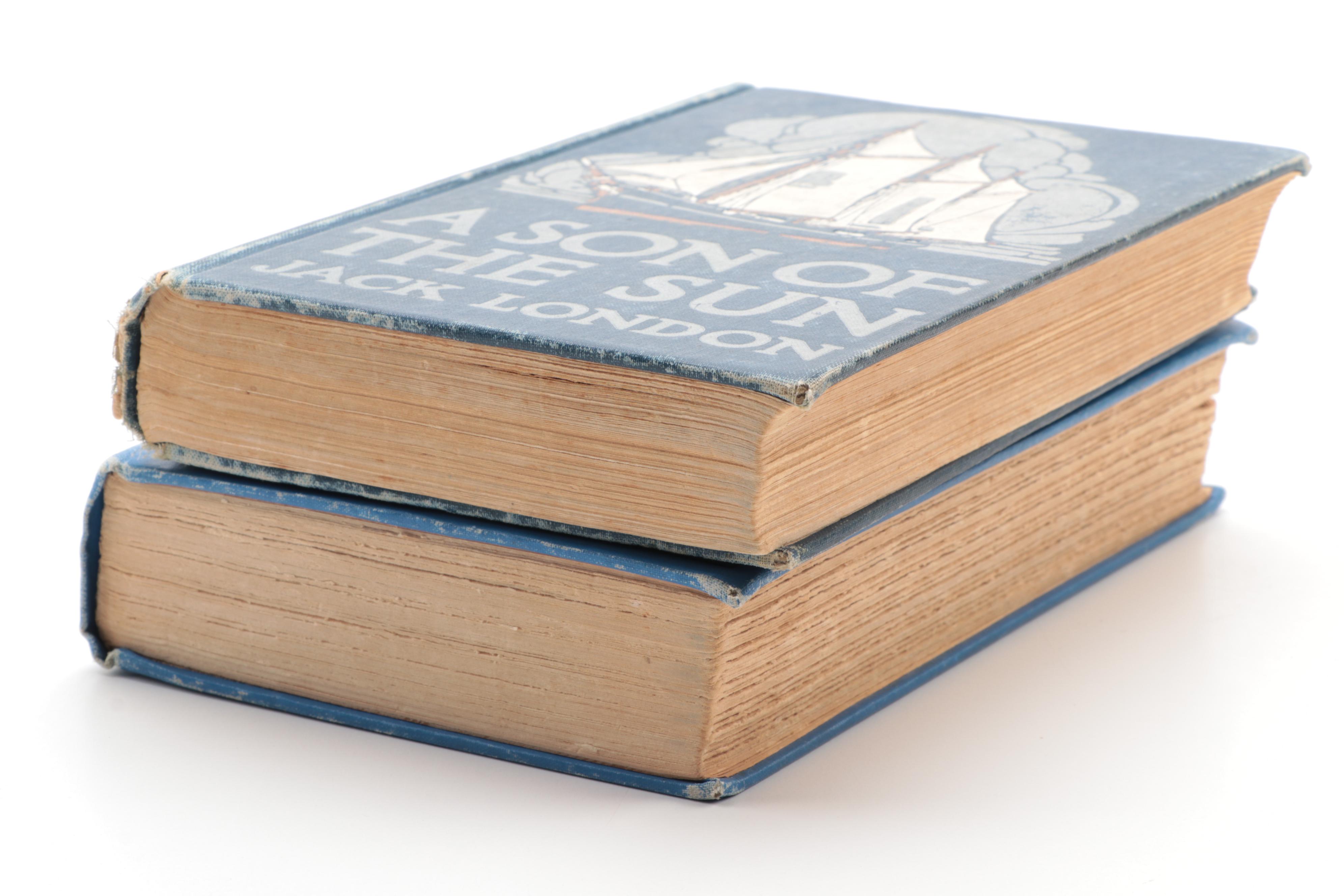 First Edition "A Son of the Sun" and "Little Lady of the Big House" by J. London