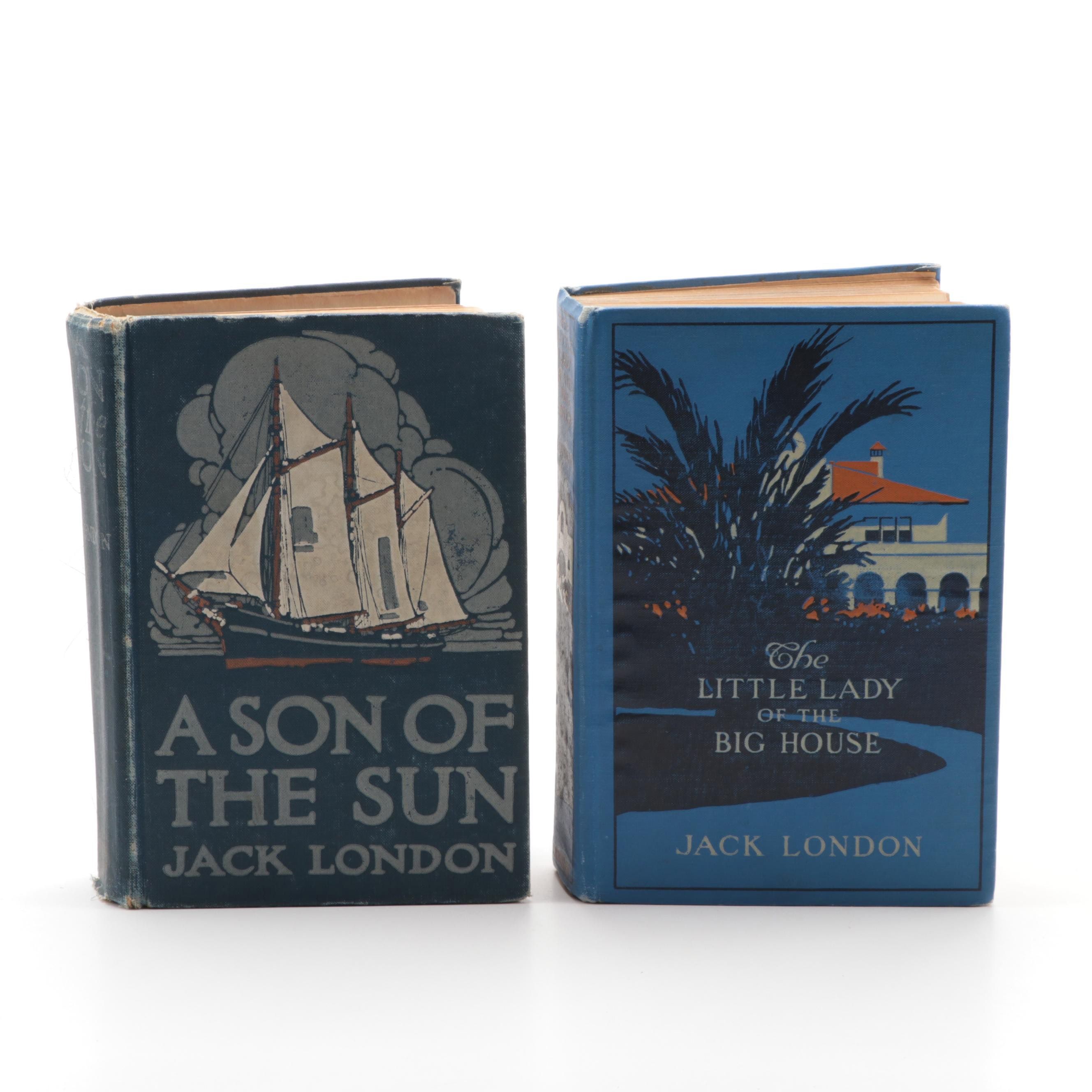 First Edition "A Son of the Sun" and "Little Lady of the Big House" by J. London