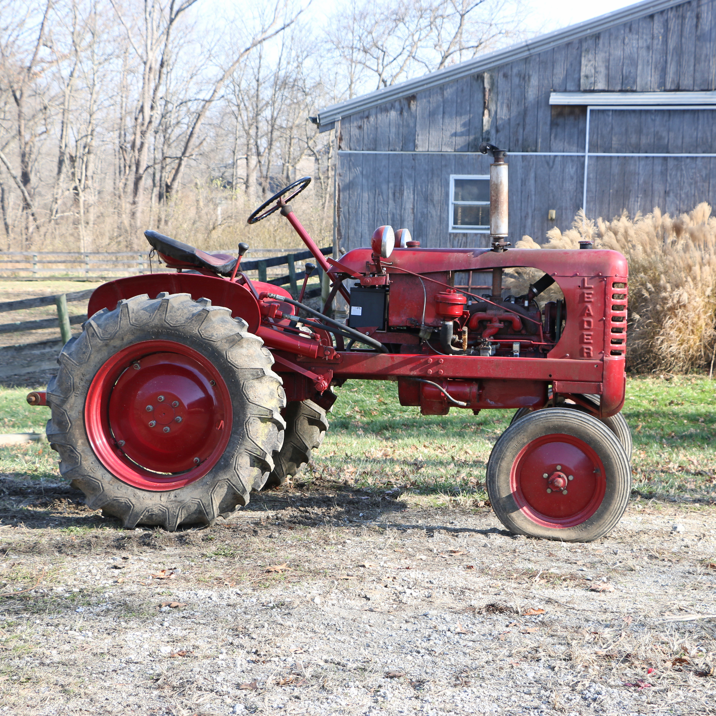 Leader 48D Tractor, 1947