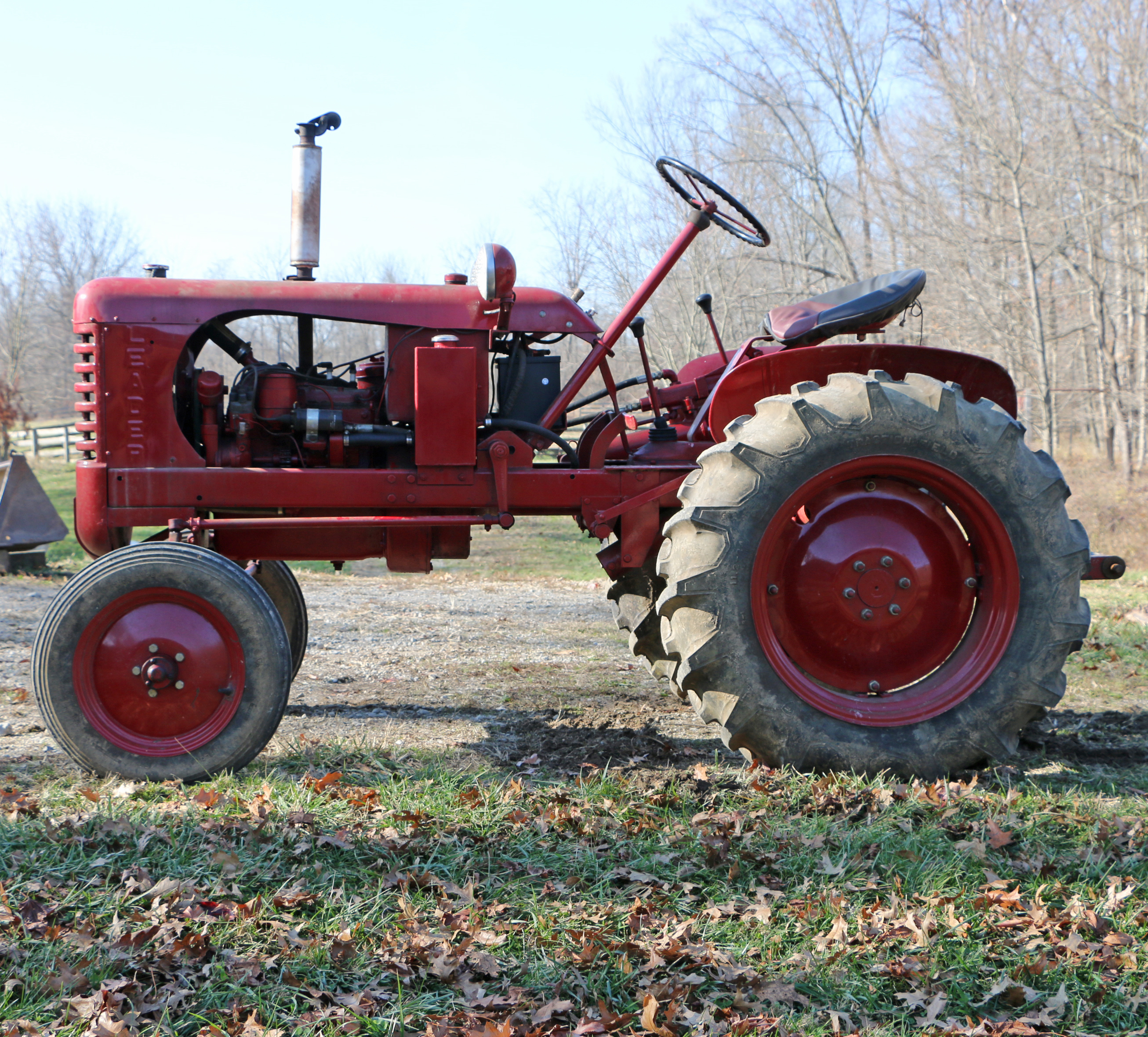 Leader 48D Tractor, 1947