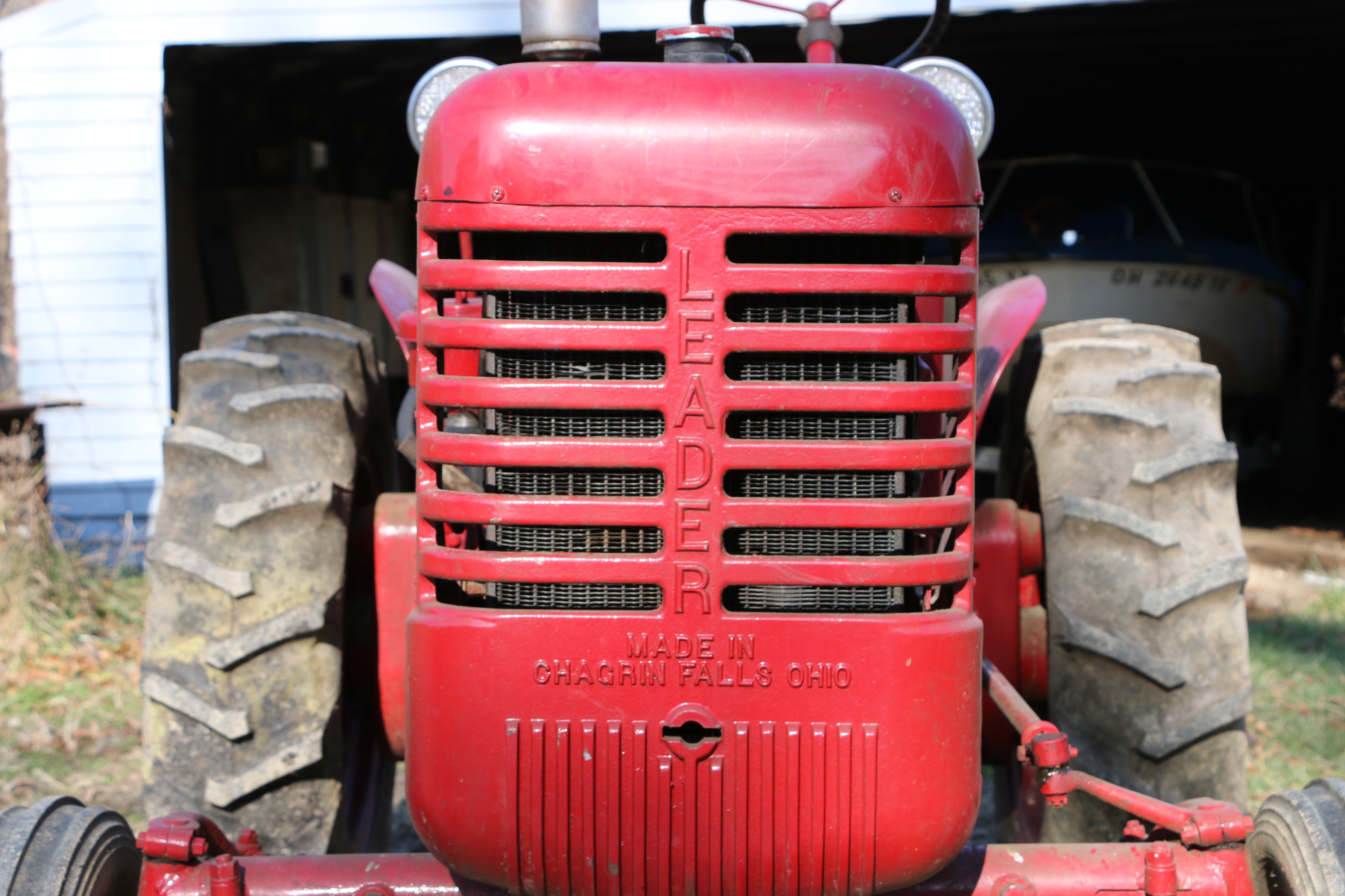Leader 48D Tractor, 1947