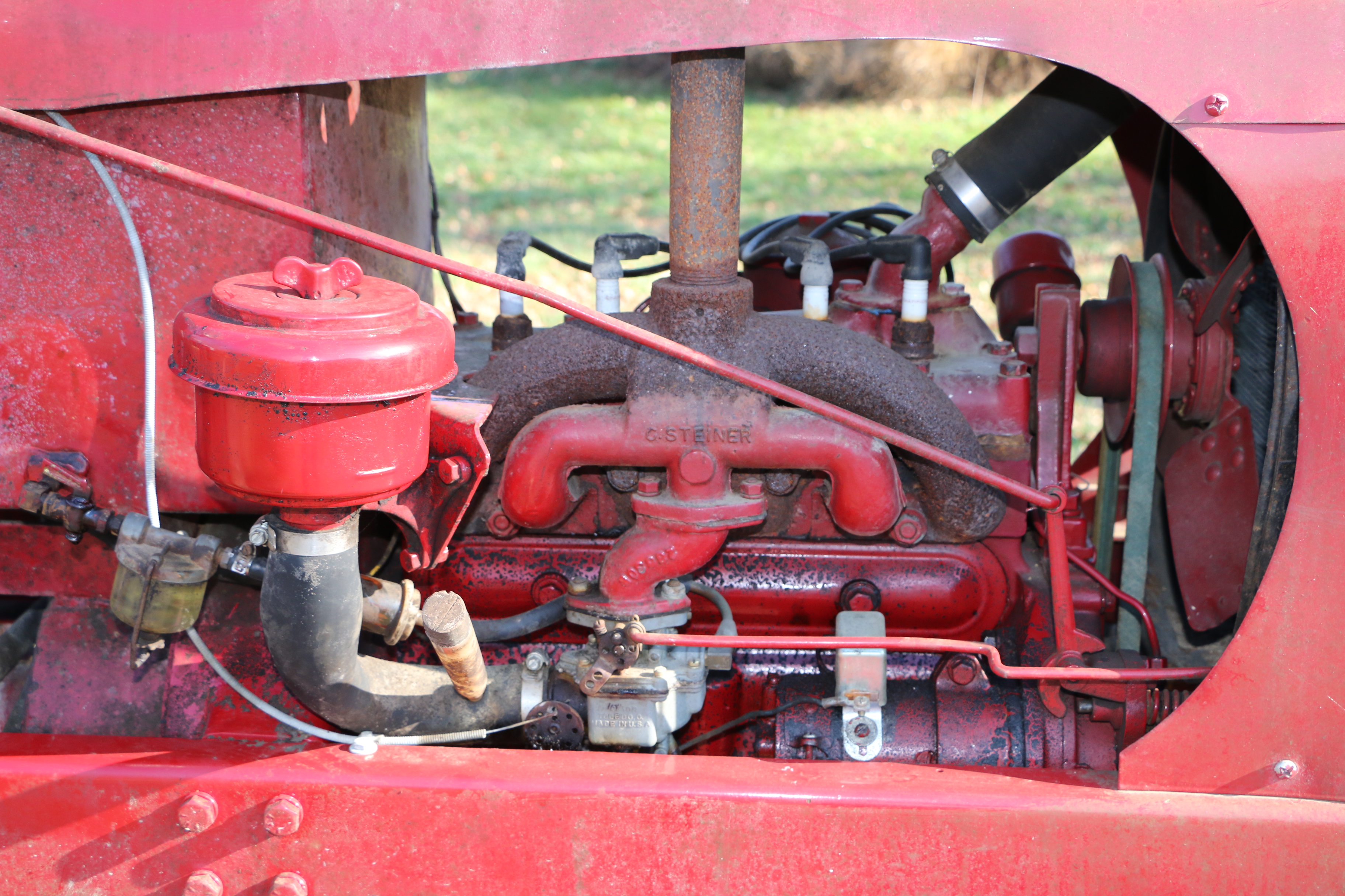Leader 48D Tractor, 1947