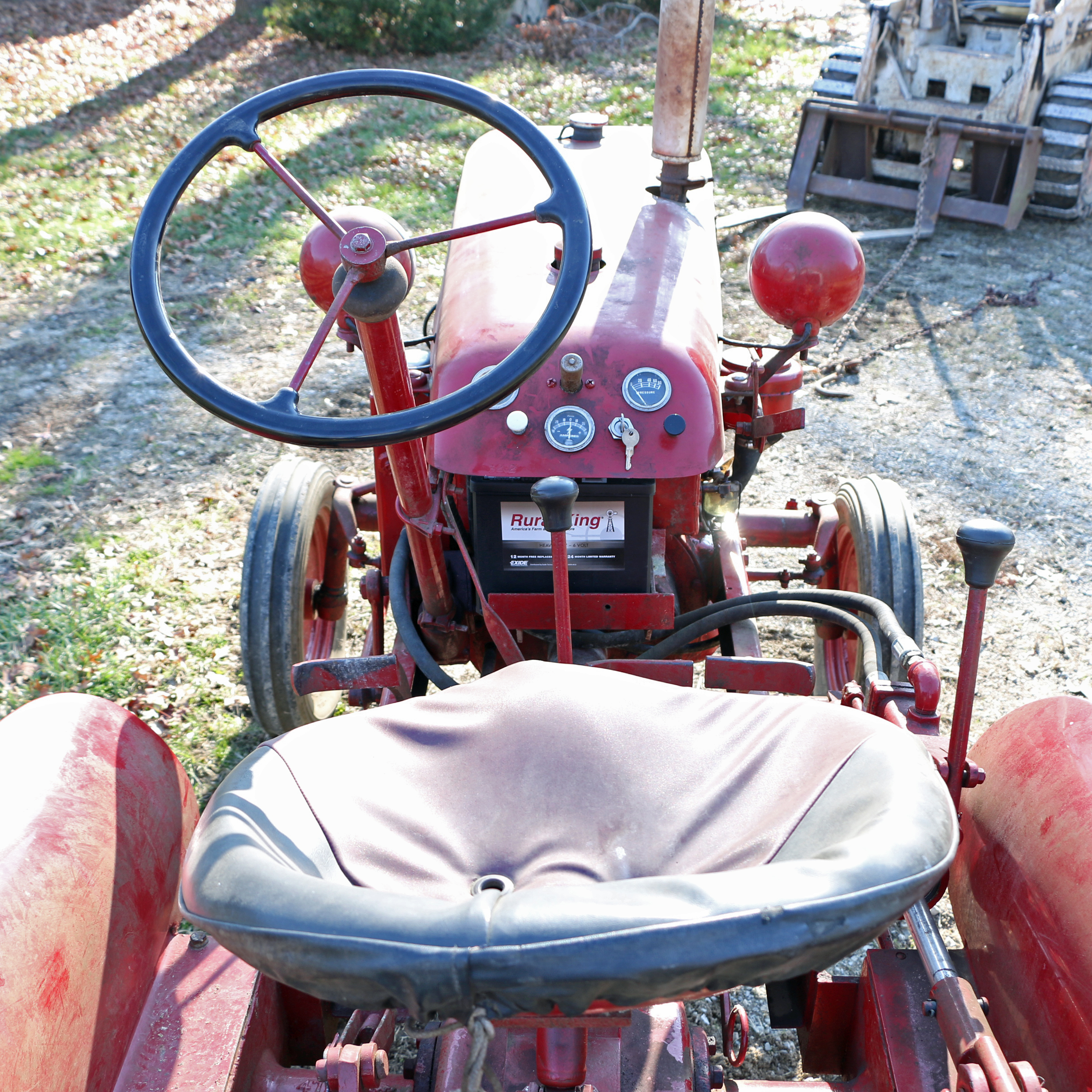 Leader 48D Tractor, 1947
