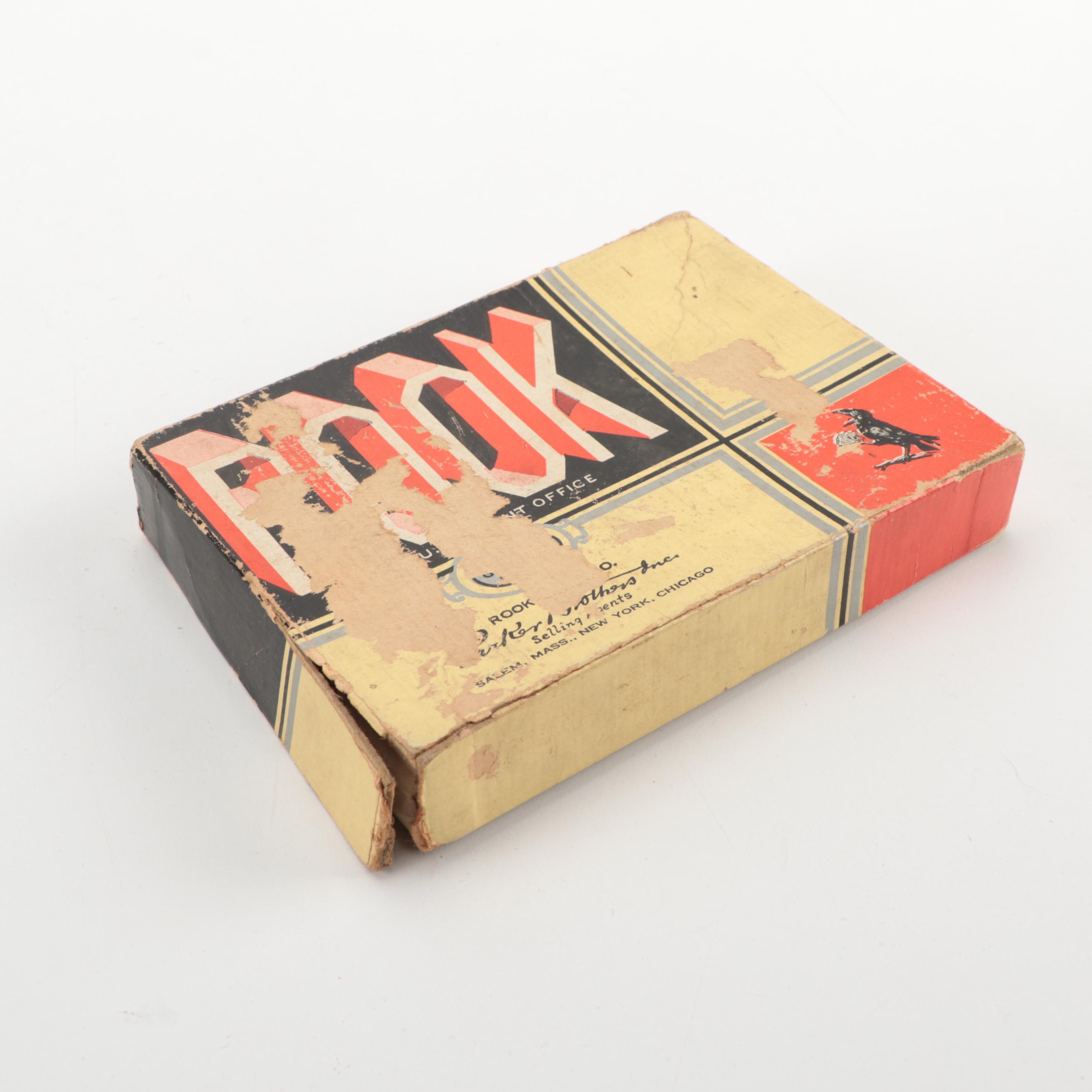 Parker Brothers "Rook" and Milton Bradley "Dragon Dominoes" Games, Vintage