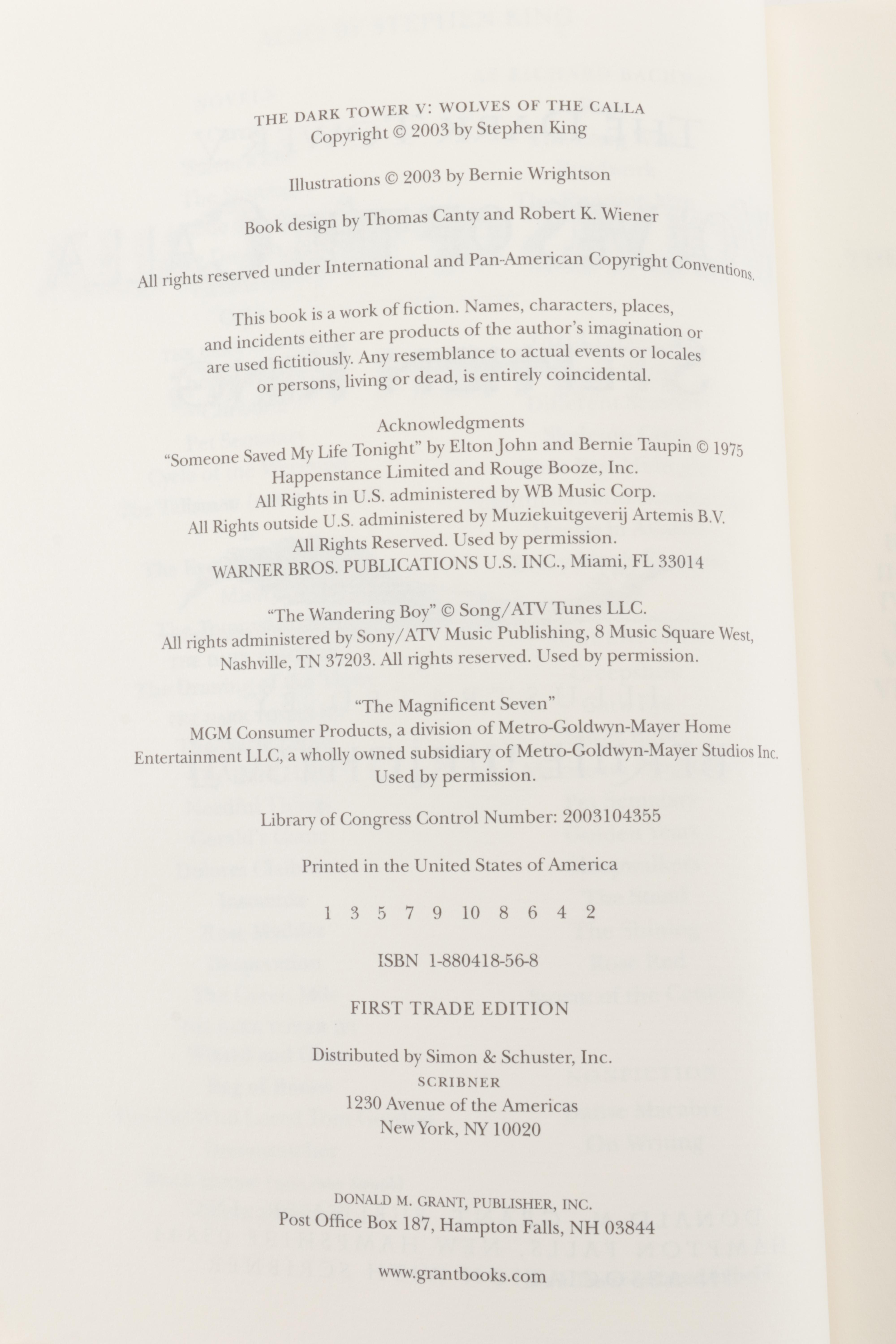 Stephen King's "Needful Things", "Insomnia", "Cell" First Edition, and Others