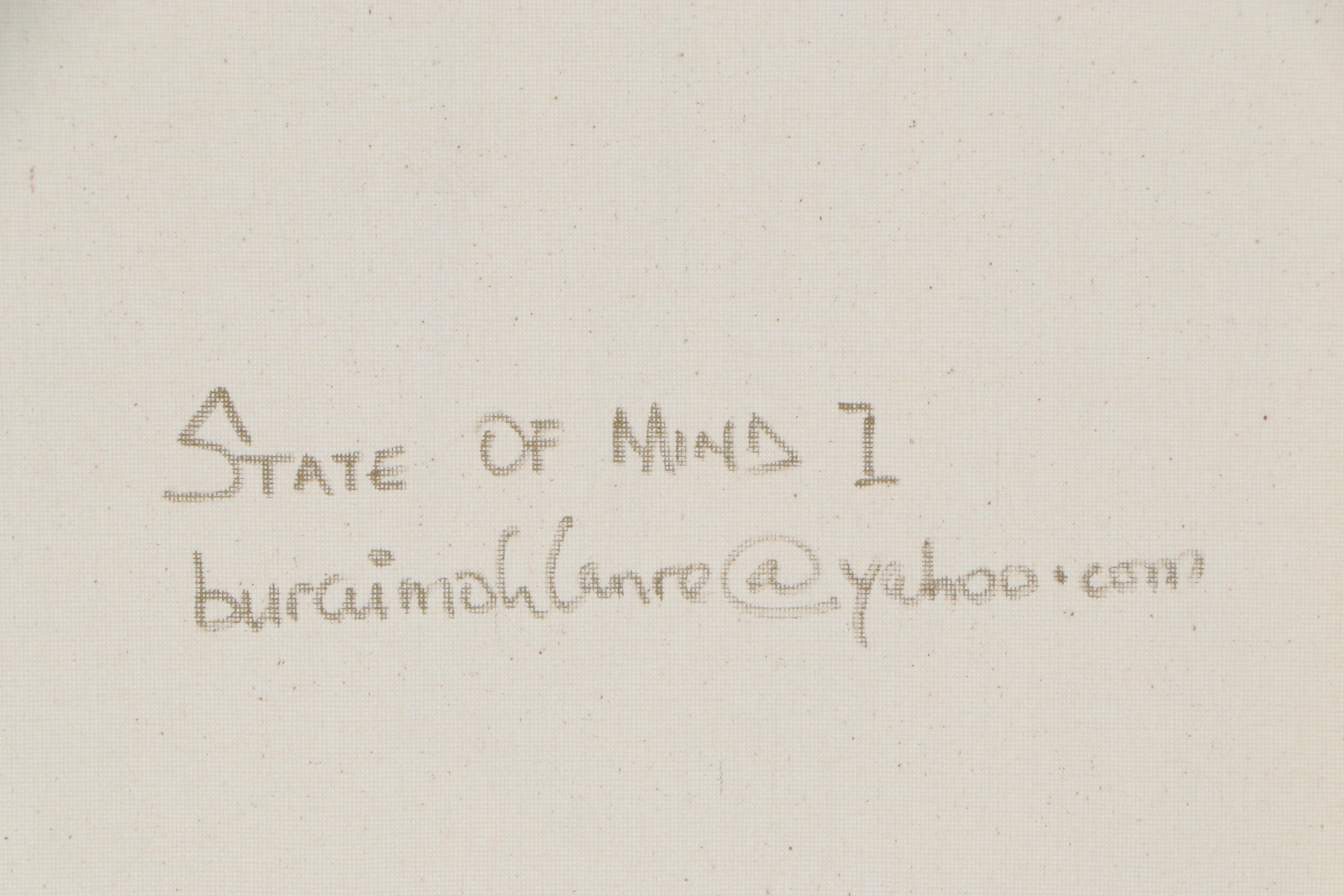 Lanre Buraimoh Acrylic Painting "State of Mind I," 2020