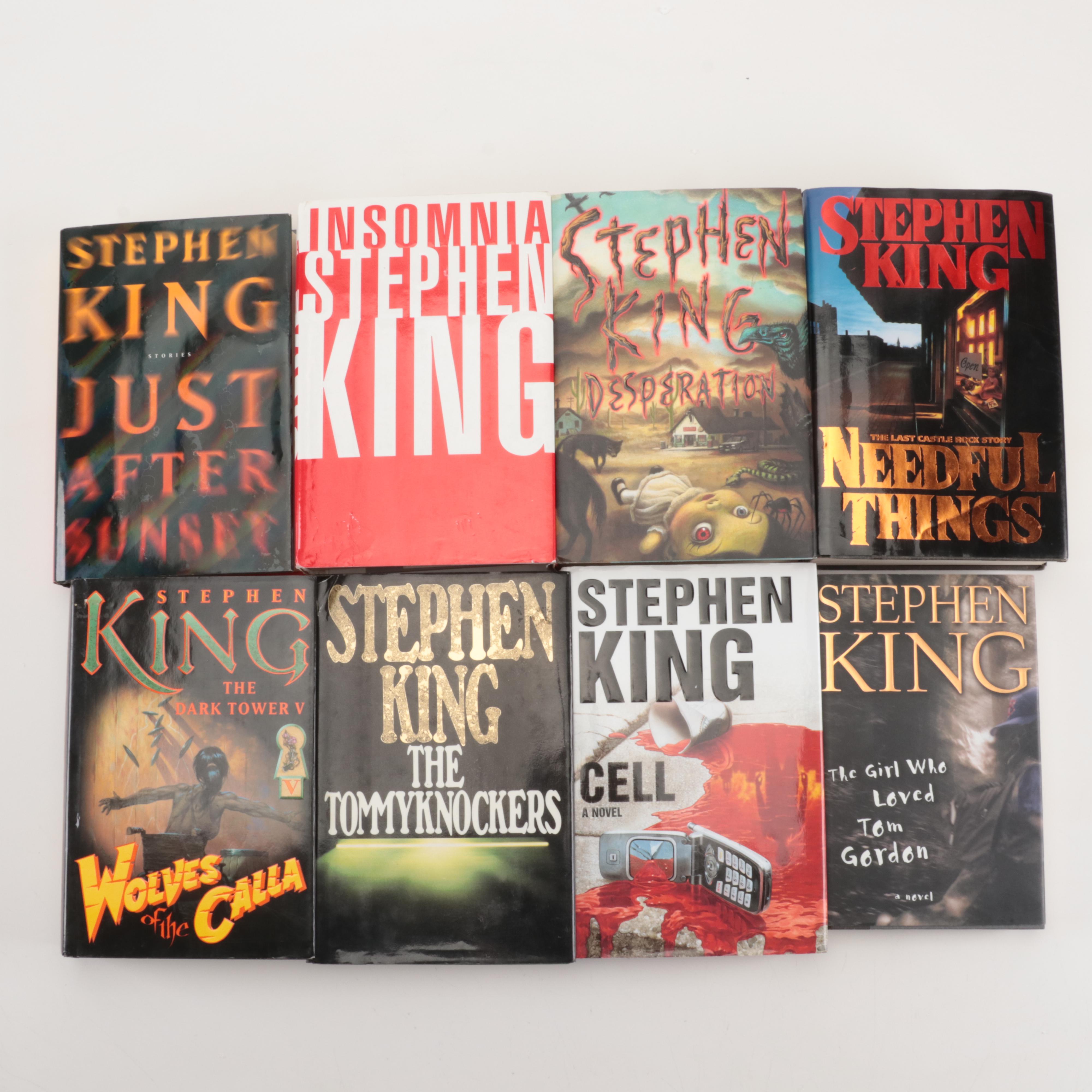 Stephen King's "Needful Things", "Insomnia", "Cell" First Edition, and Others