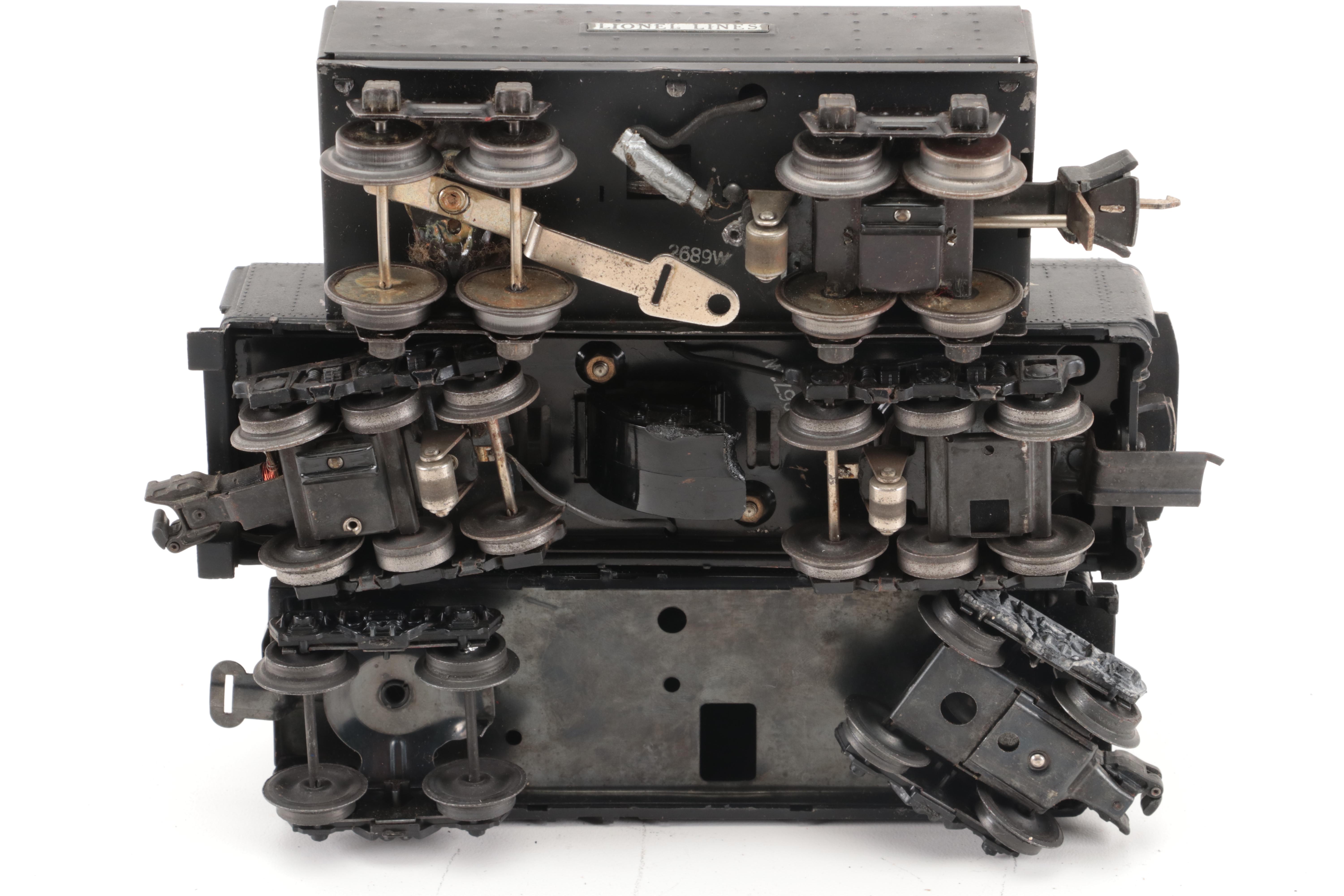 Lionel Model "1661" and "2026" Locomotives, "NYC" Freight, Tender Cars, and More