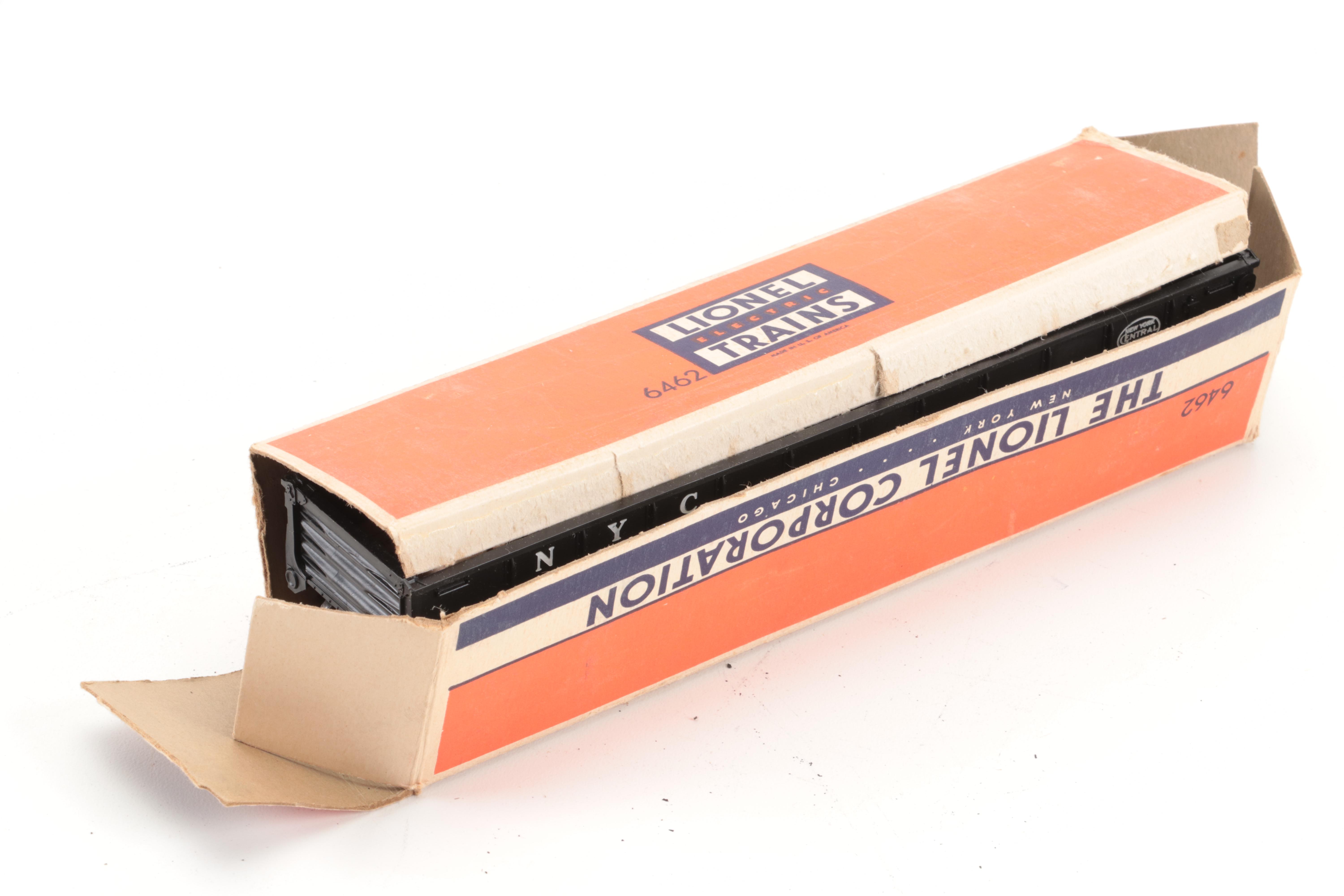 Lionel Model "1661" and "2026" Locomotives, "NYC" Freight, Tender Cars, and More