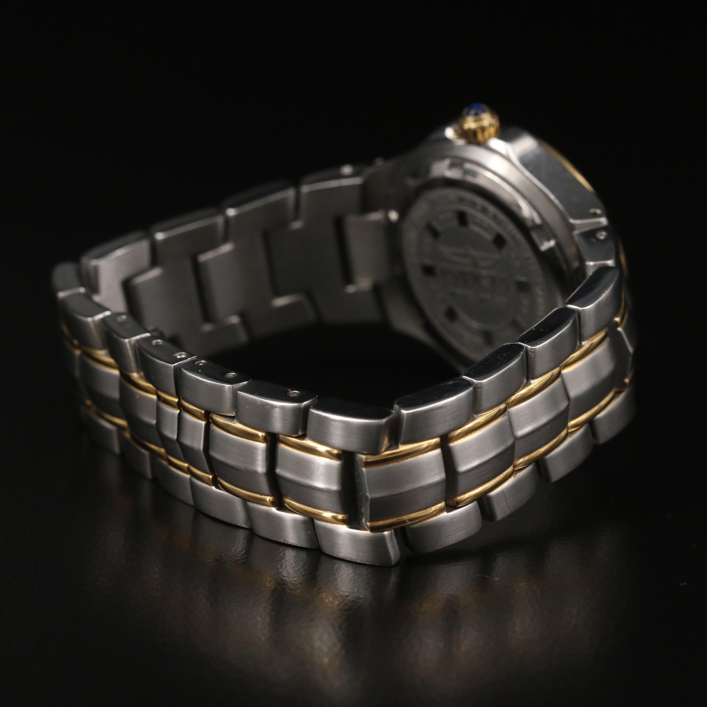 Invicta Wild Flower Diamond and Mother of Pearl Two Tone Quartz Watch