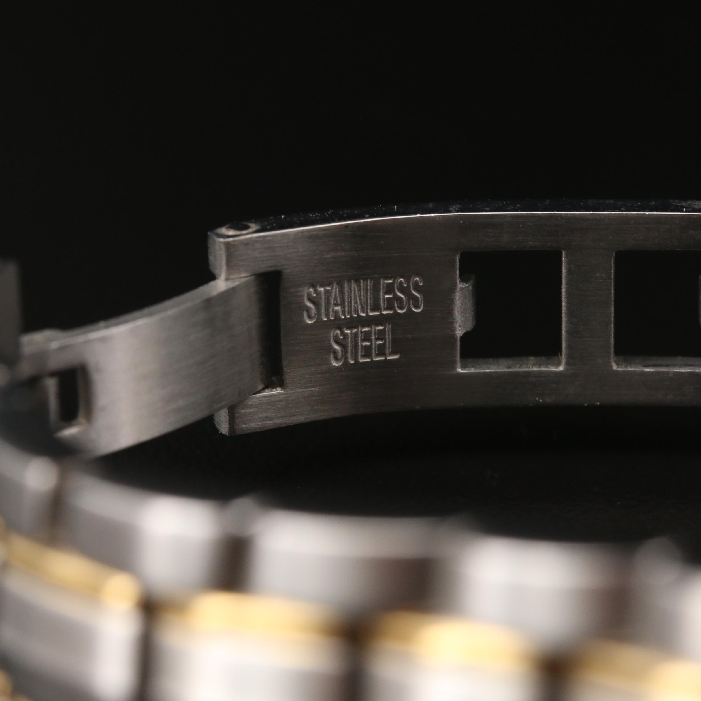 Invicta Wild Flower Diamond and Mother of Pearl Two Tone Quartz Watch