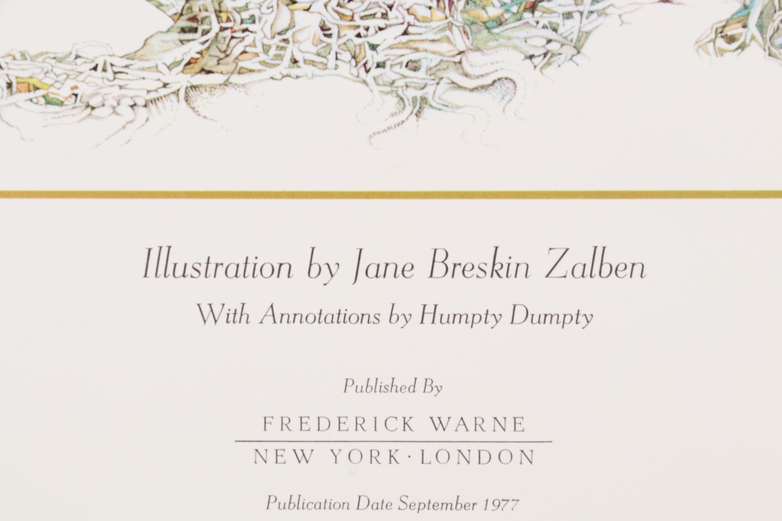 Virginia Fouche Bolton Offset Lithograph "Rainbow Row," Late 20th Century