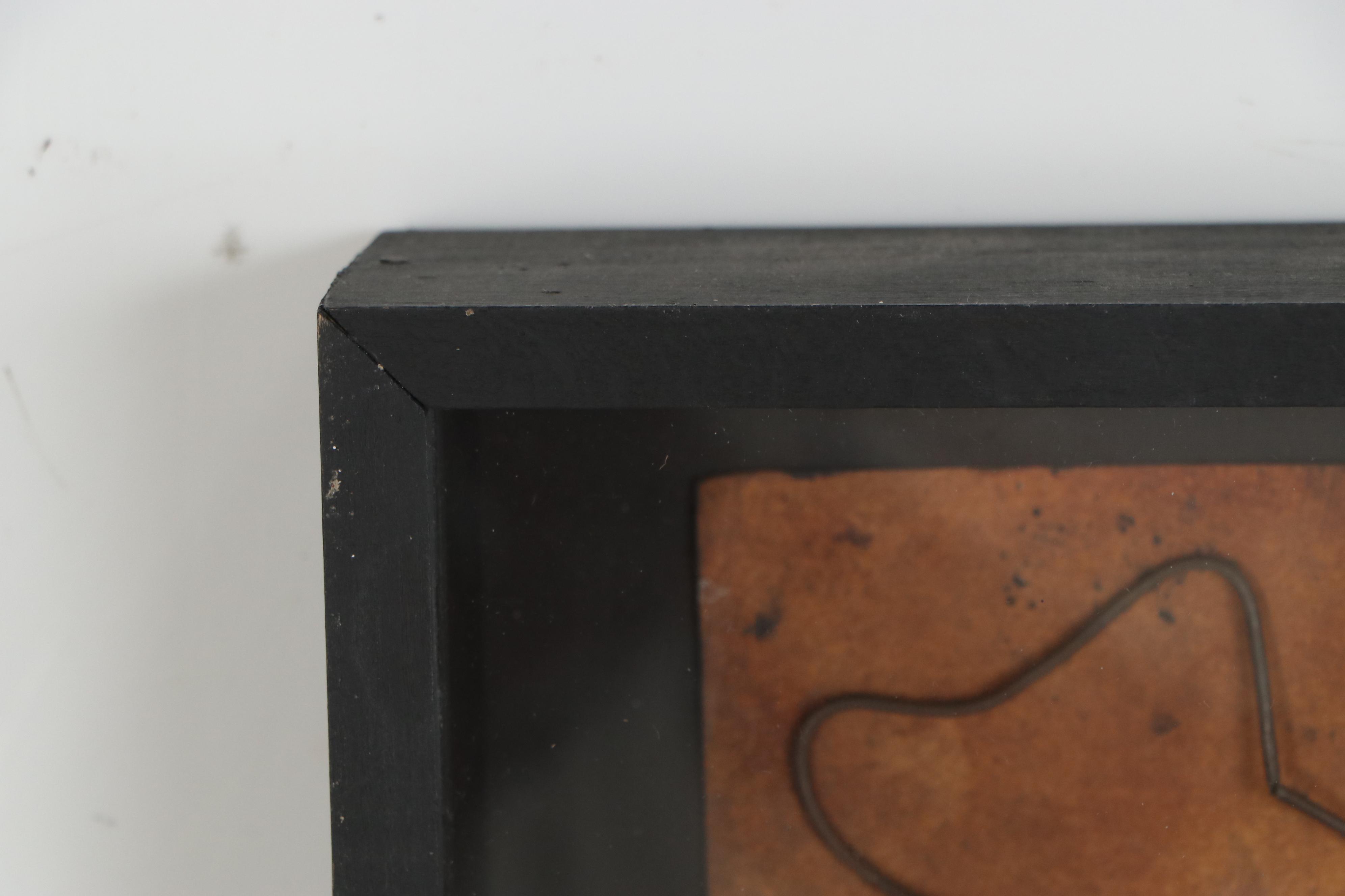 Wilhelm Bronner Mixed Media Assemblage, 1986