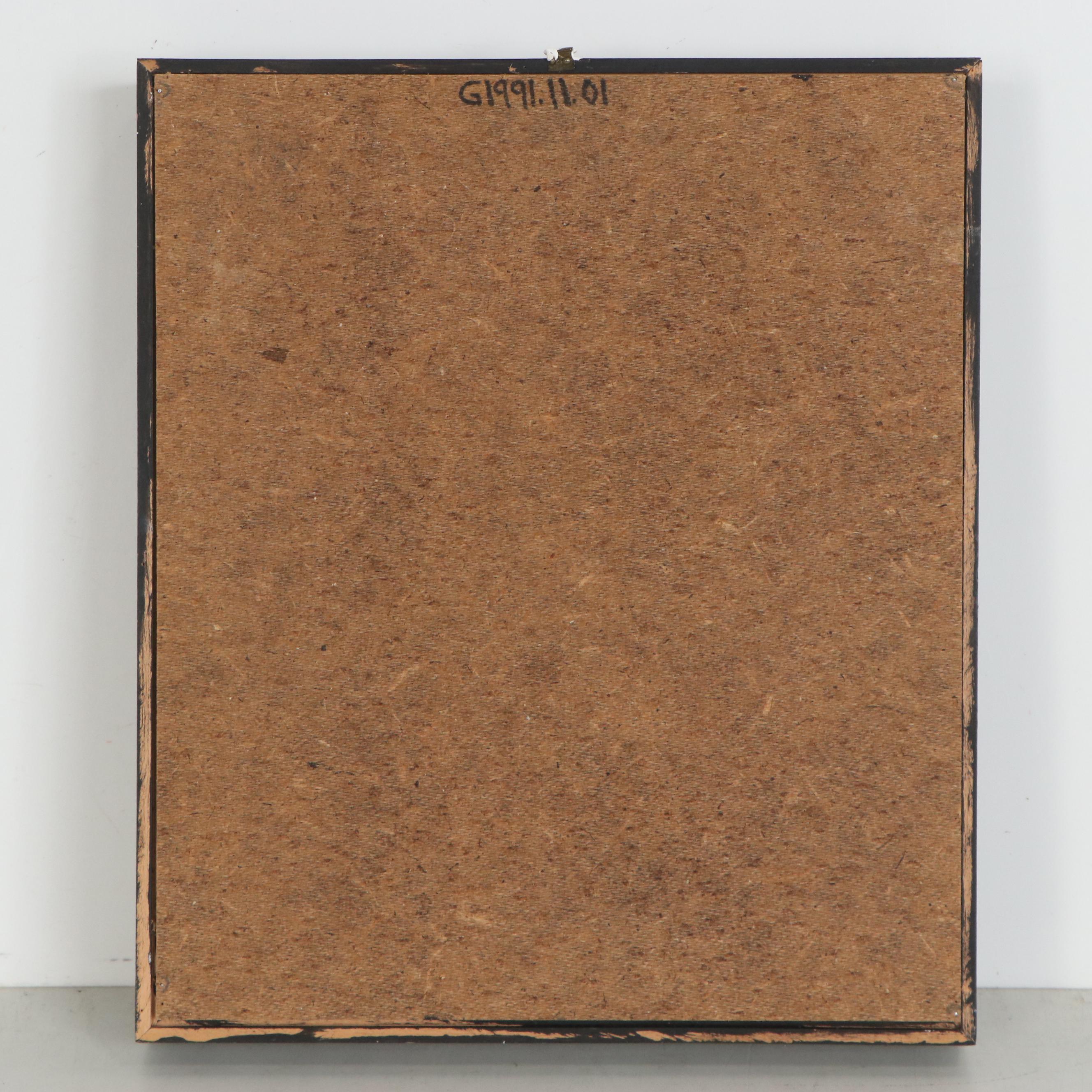 Wilhelm Bronner Mixed Media Assemblage, 1986