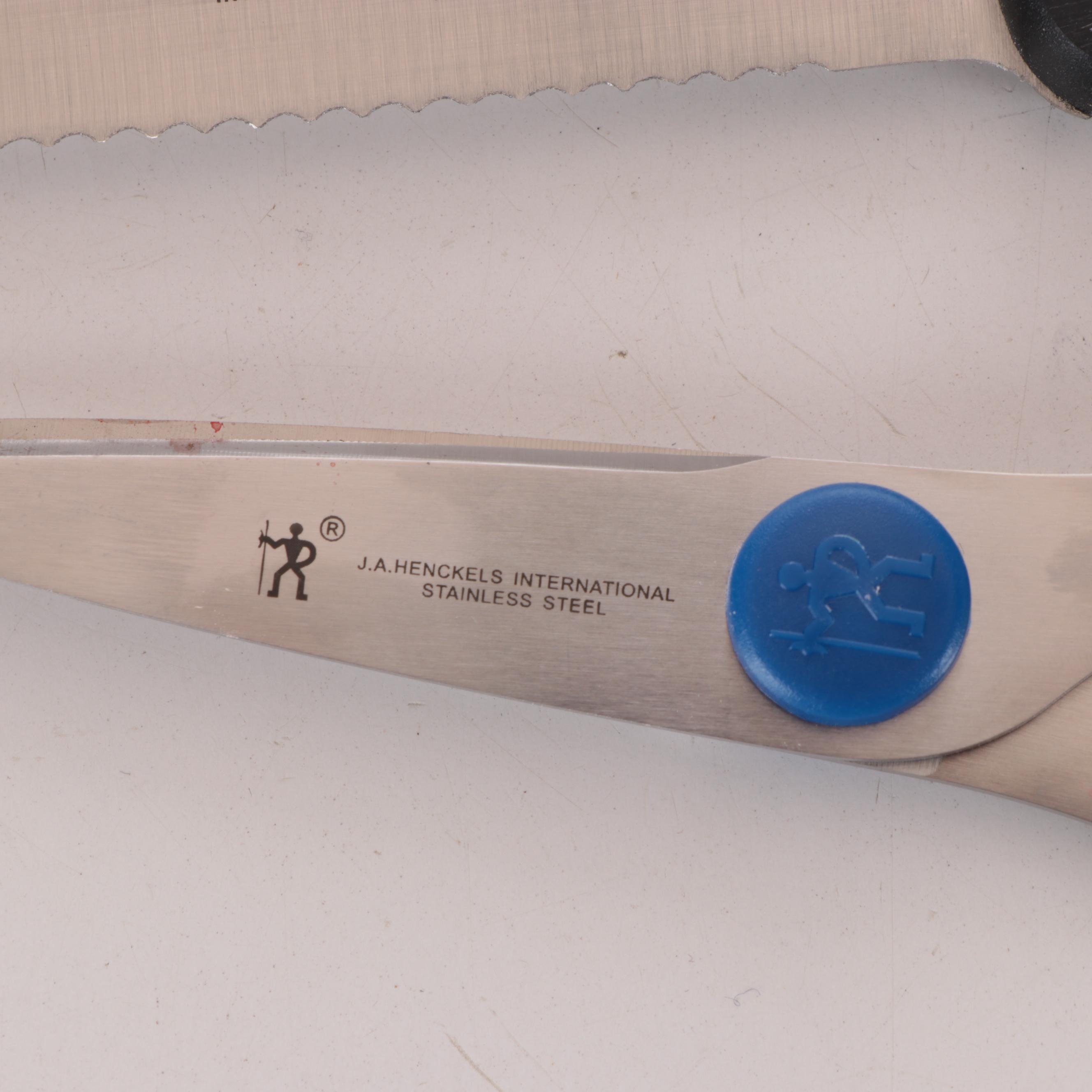 J.A. Henckels International Fine Edge Pro Knives and Knife Block